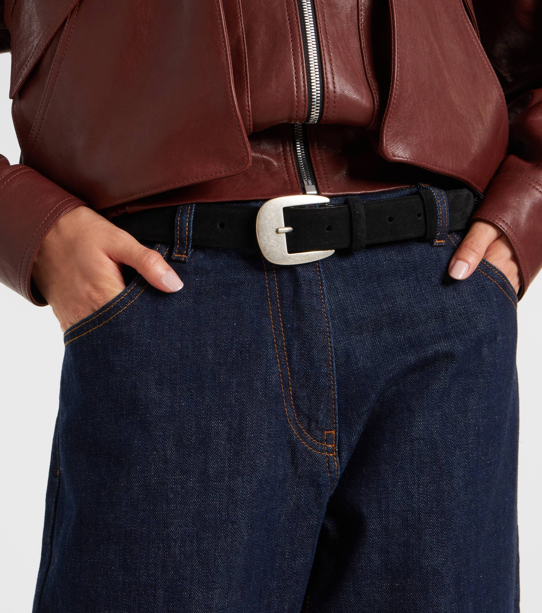 Suede belt - 2