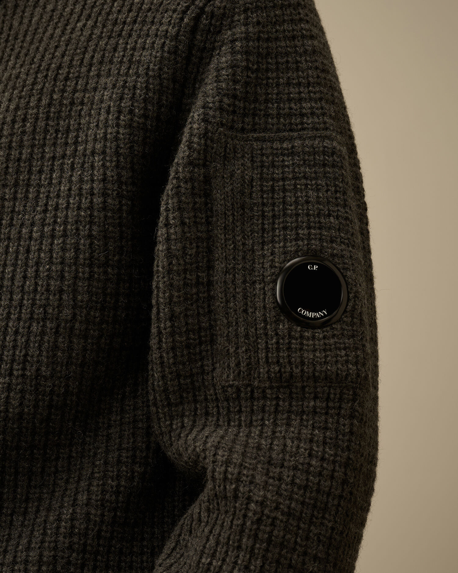 Lambswool GRS Full Zip Sweater - 5