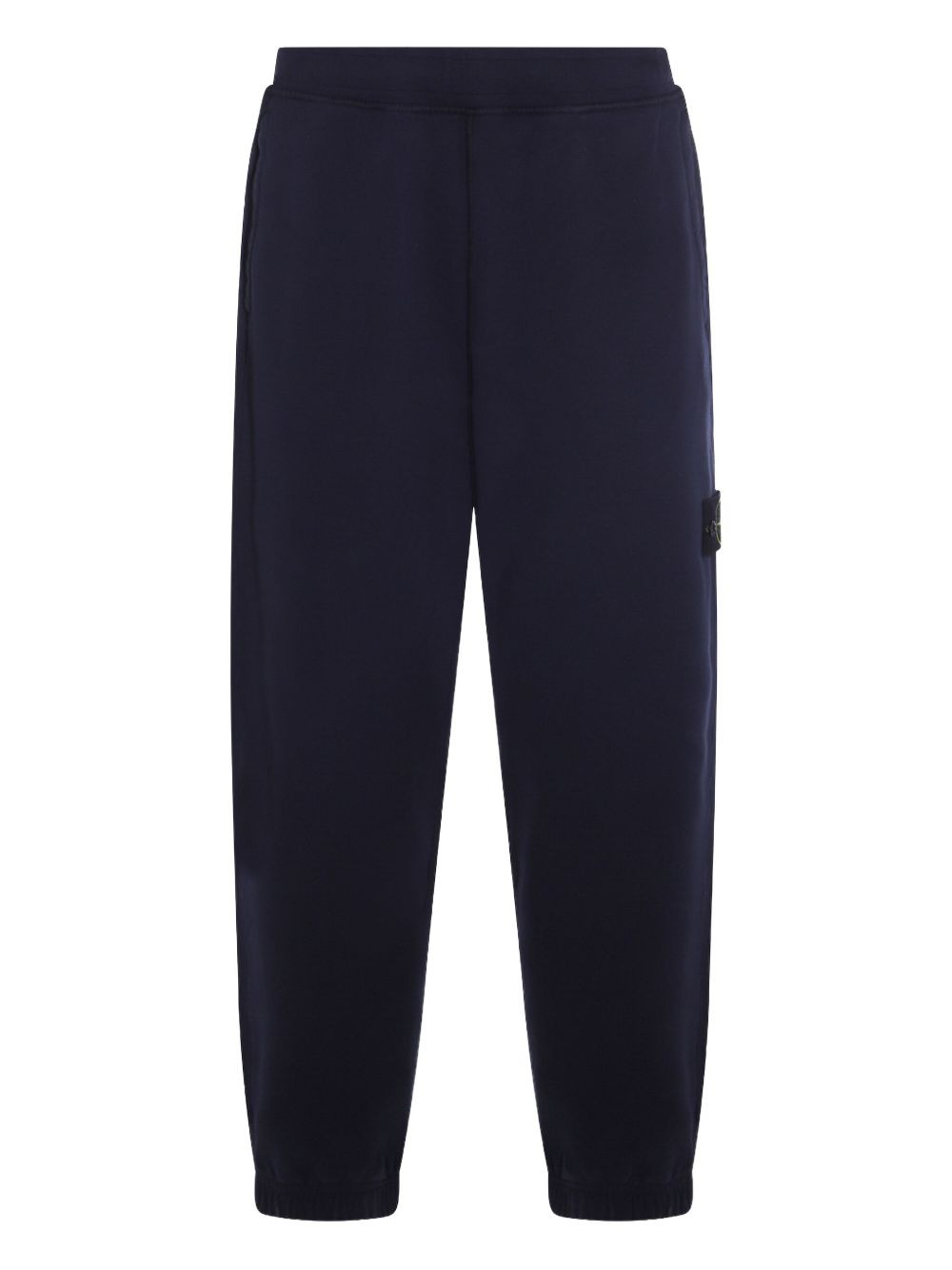 patch-pocket cotton track pants - 1