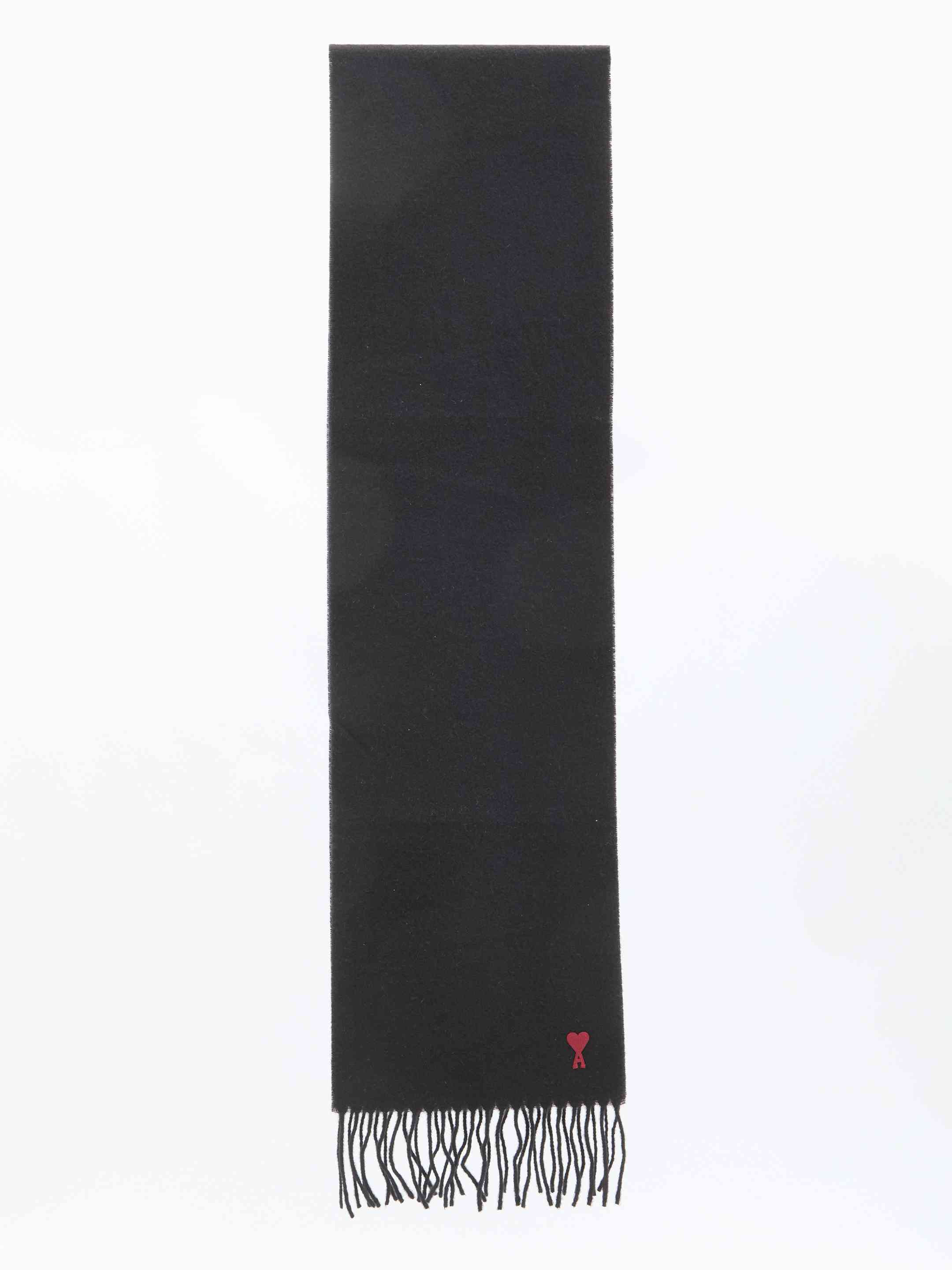 Ami Paris Men Ami De Coeur Scarf - 1