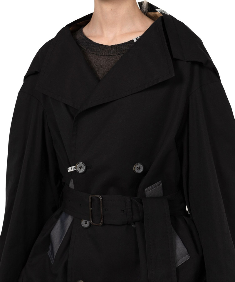 Reversed Front Trench Coat 18