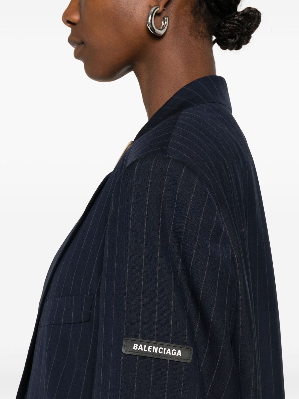 striped blazer - 5