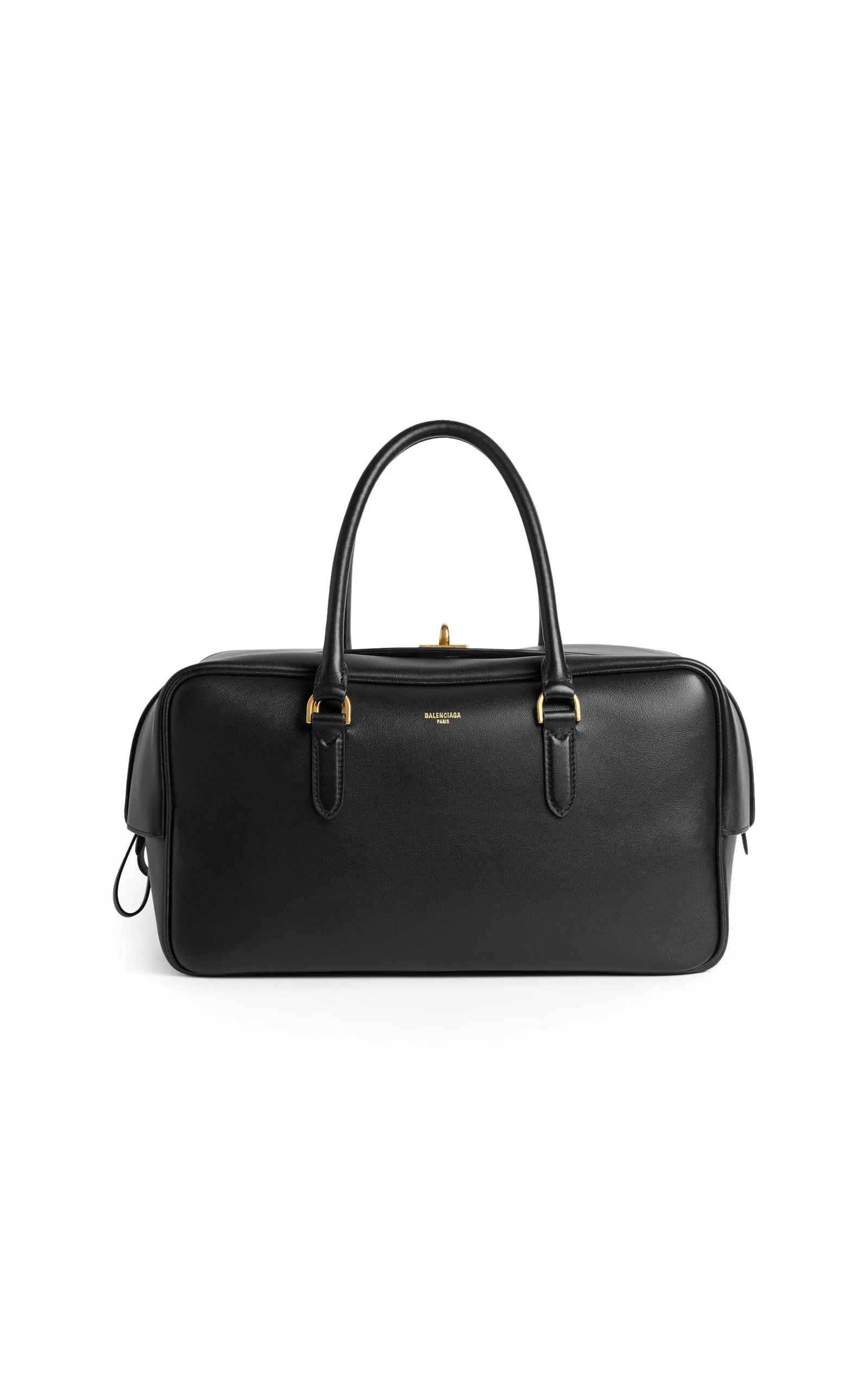 Le 7 Medium Leather Bowling Bag black - 1