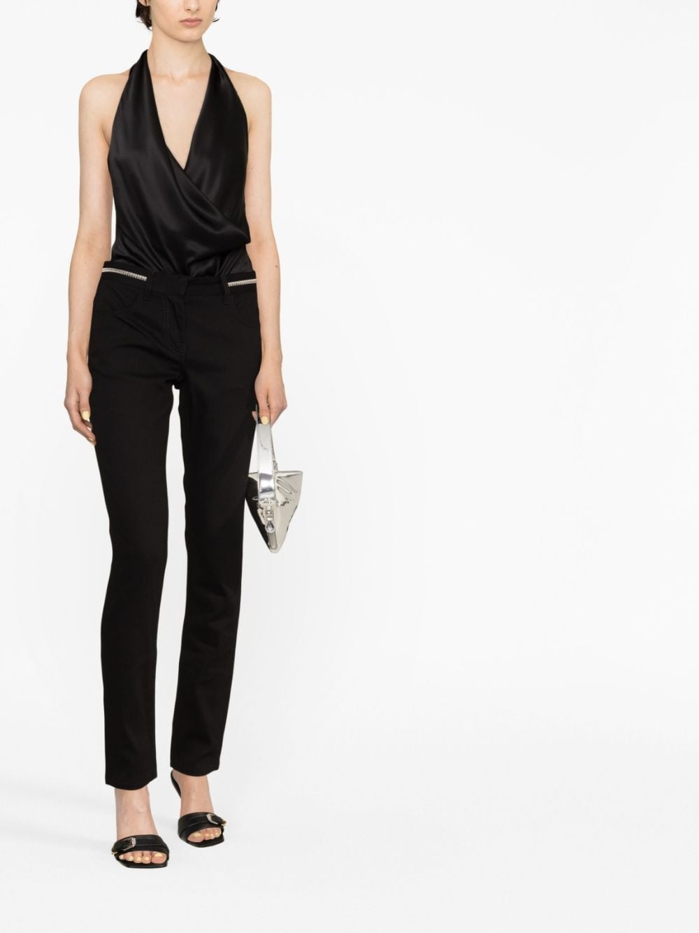 embellished skinny jeans - 2