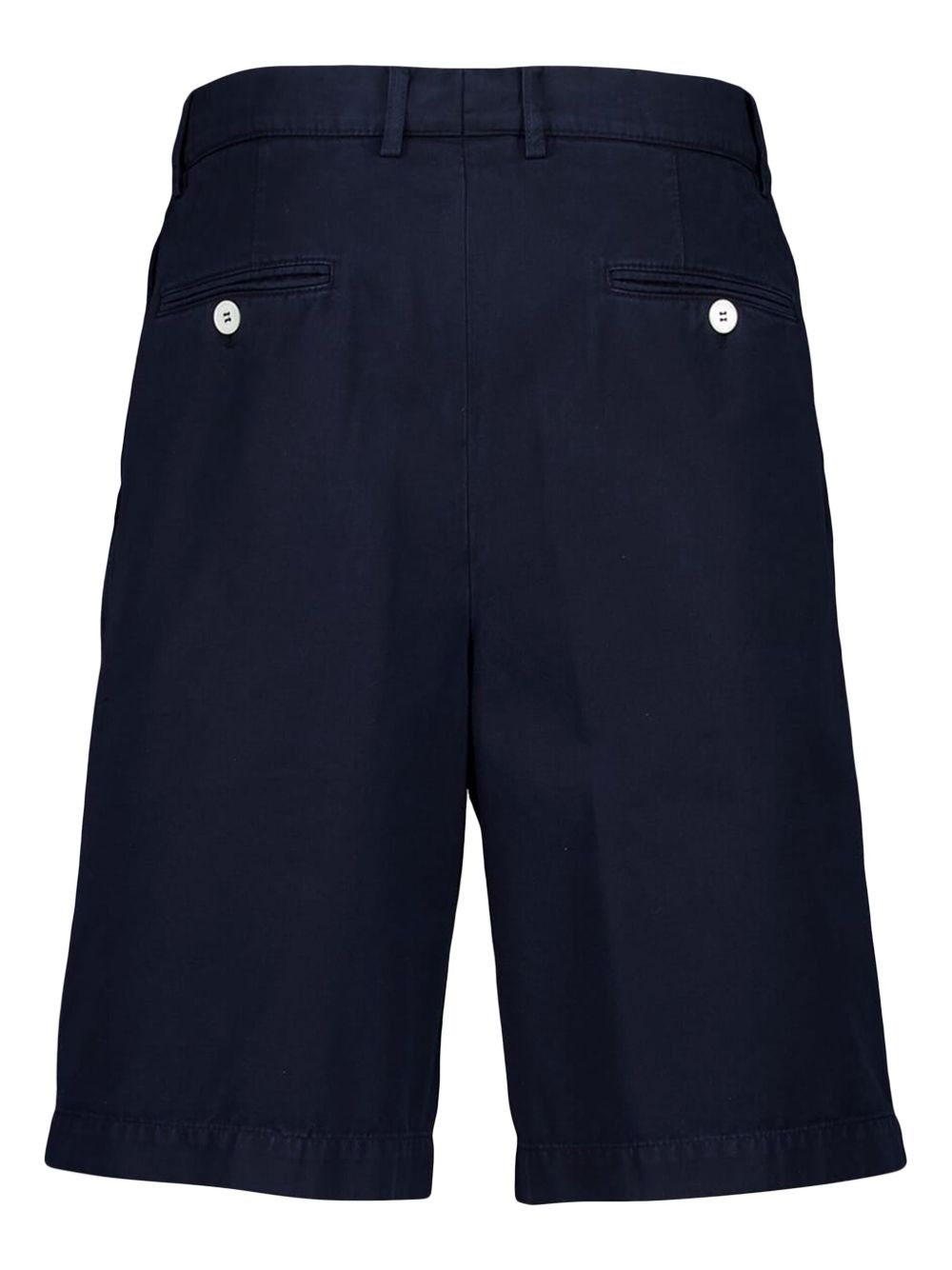 pleated cotton shorts - 2