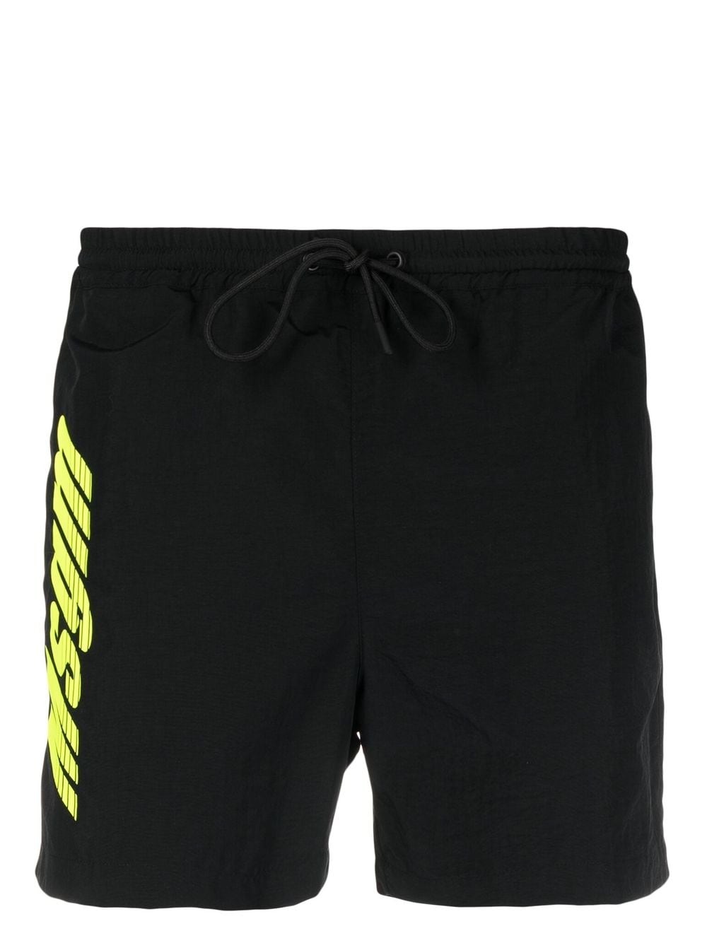 logo-print swim shorts - 1