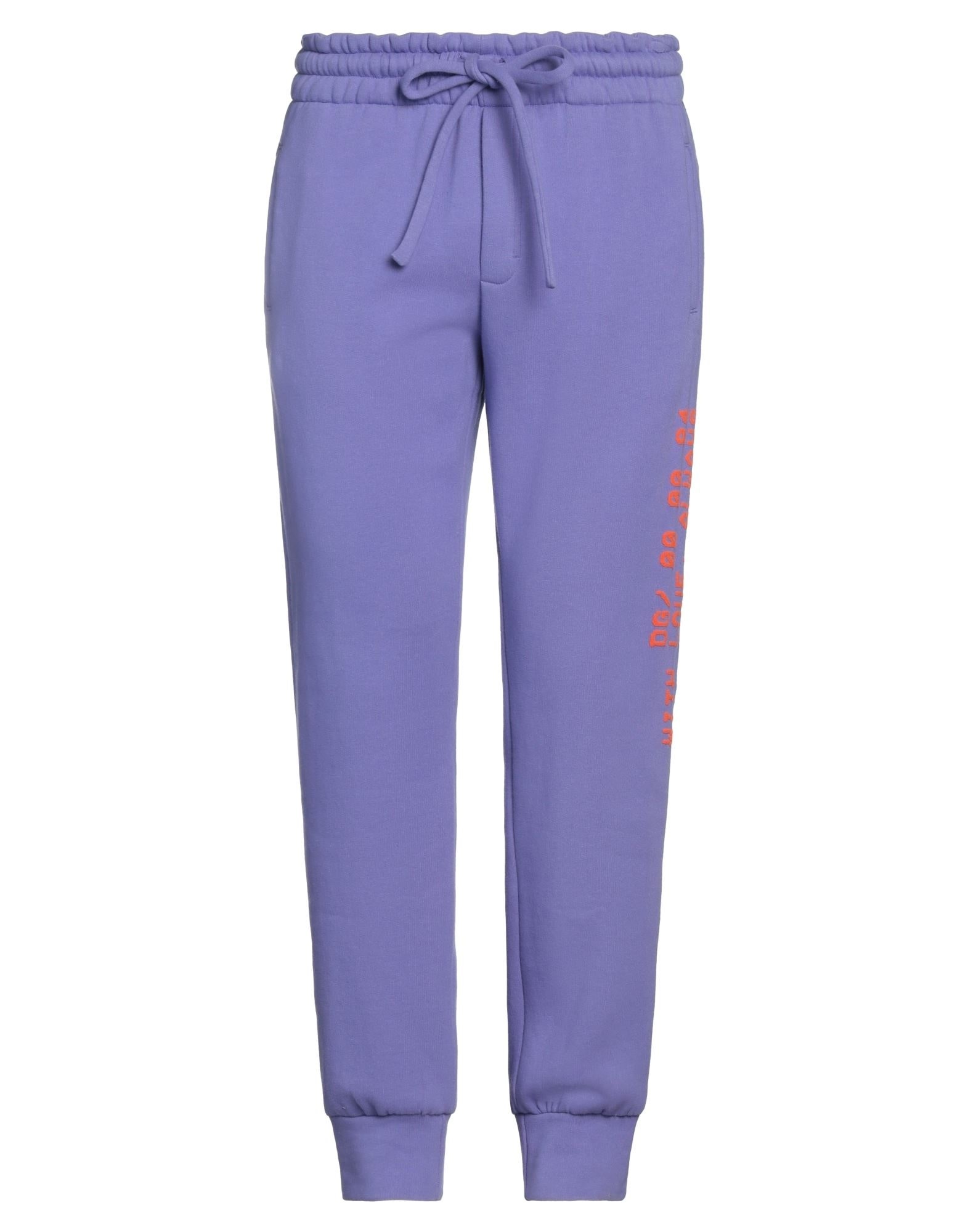 Purple Men's Casual Pants - 1