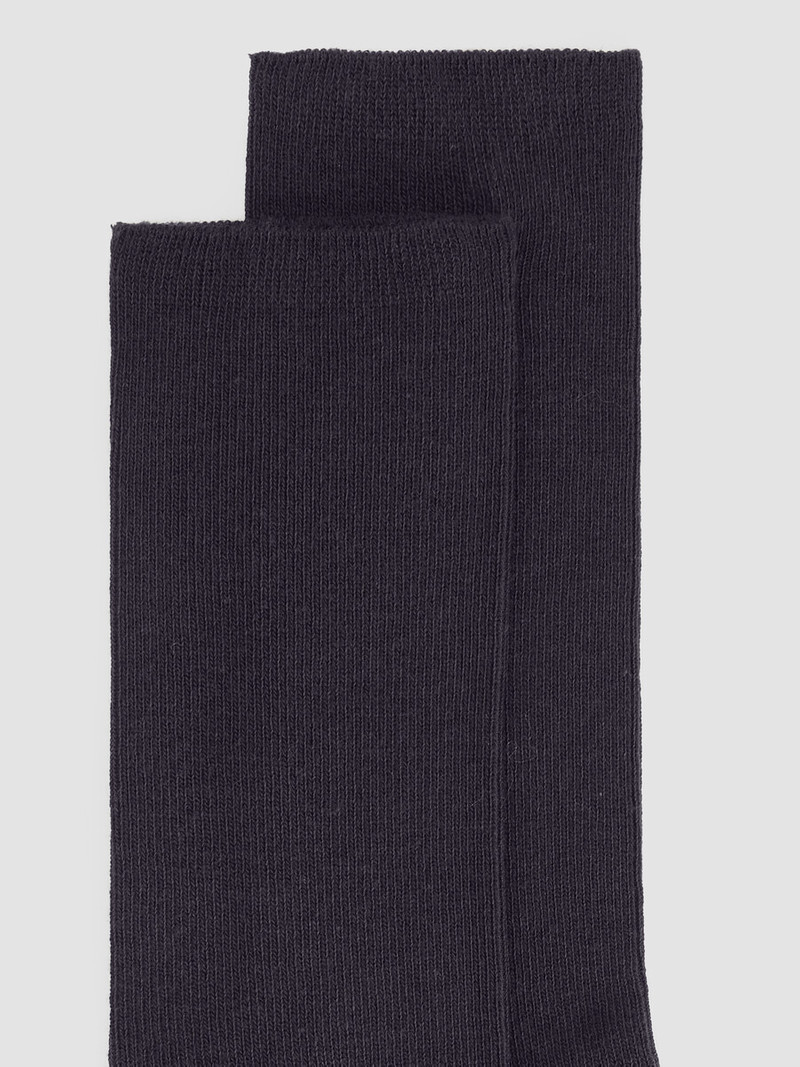 EILEEN FISHER Cotton Rib Crew Sock outlook