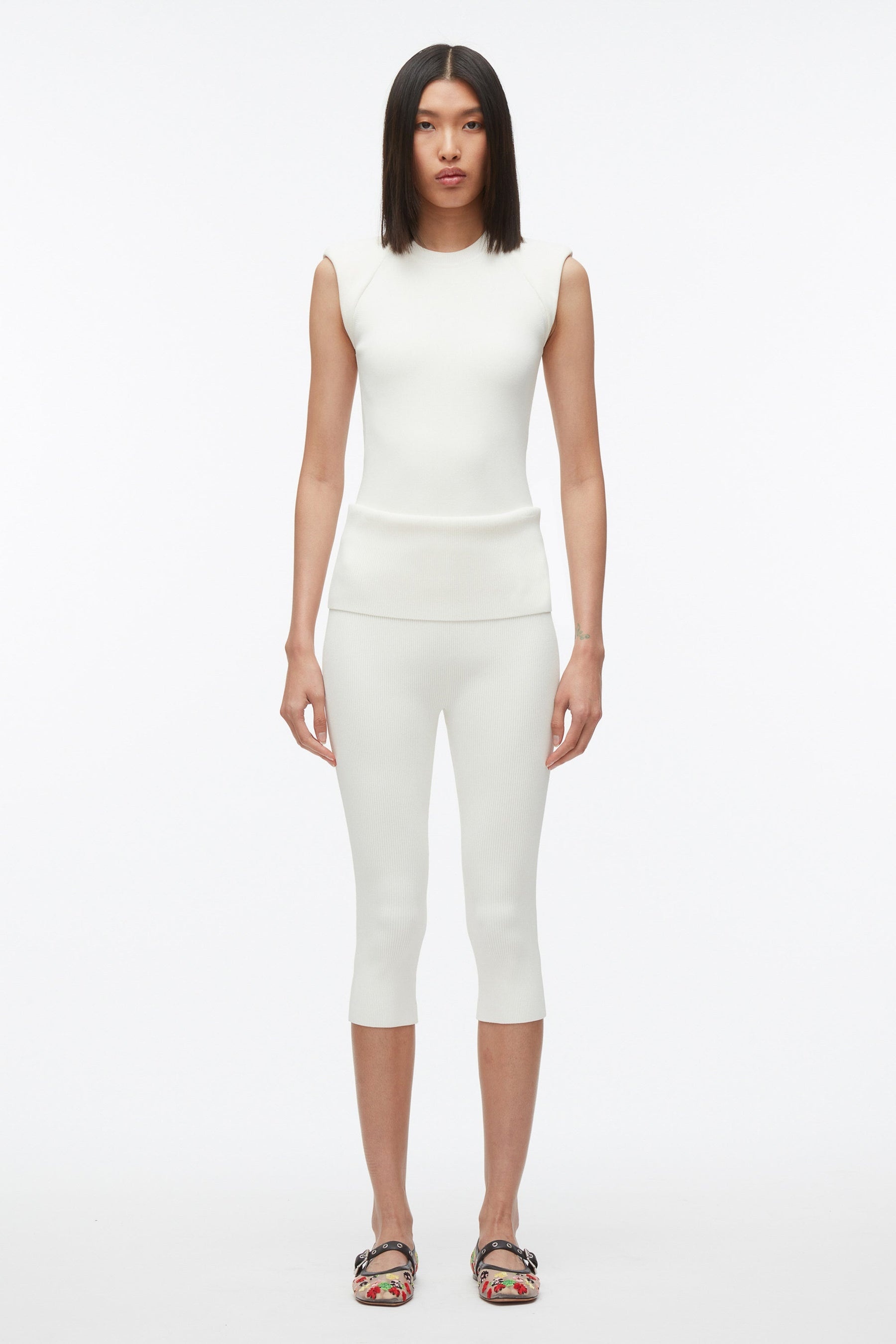 Compact Rib Capris - 5