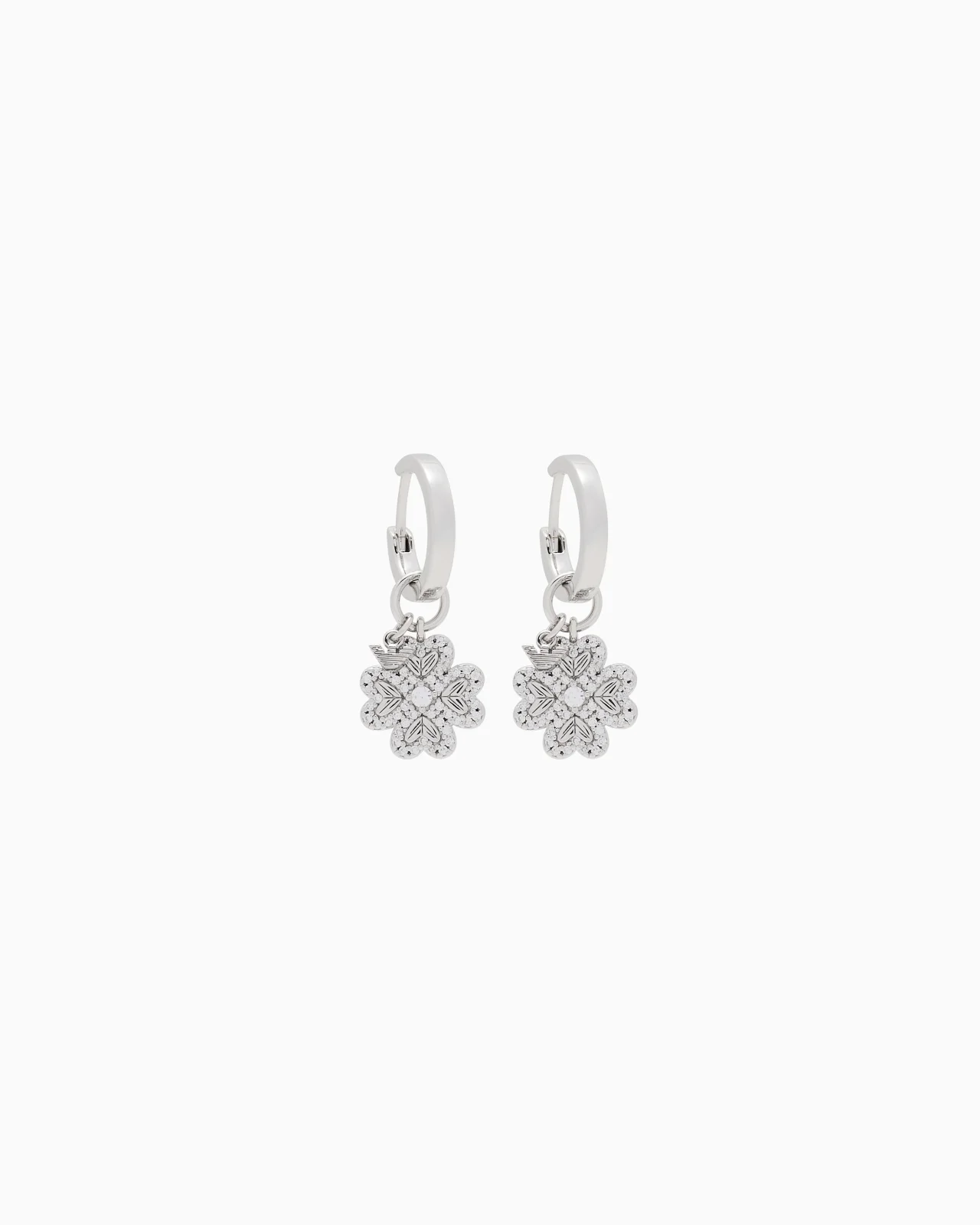 STERLING SILVER HOOP EARRINGS - 1