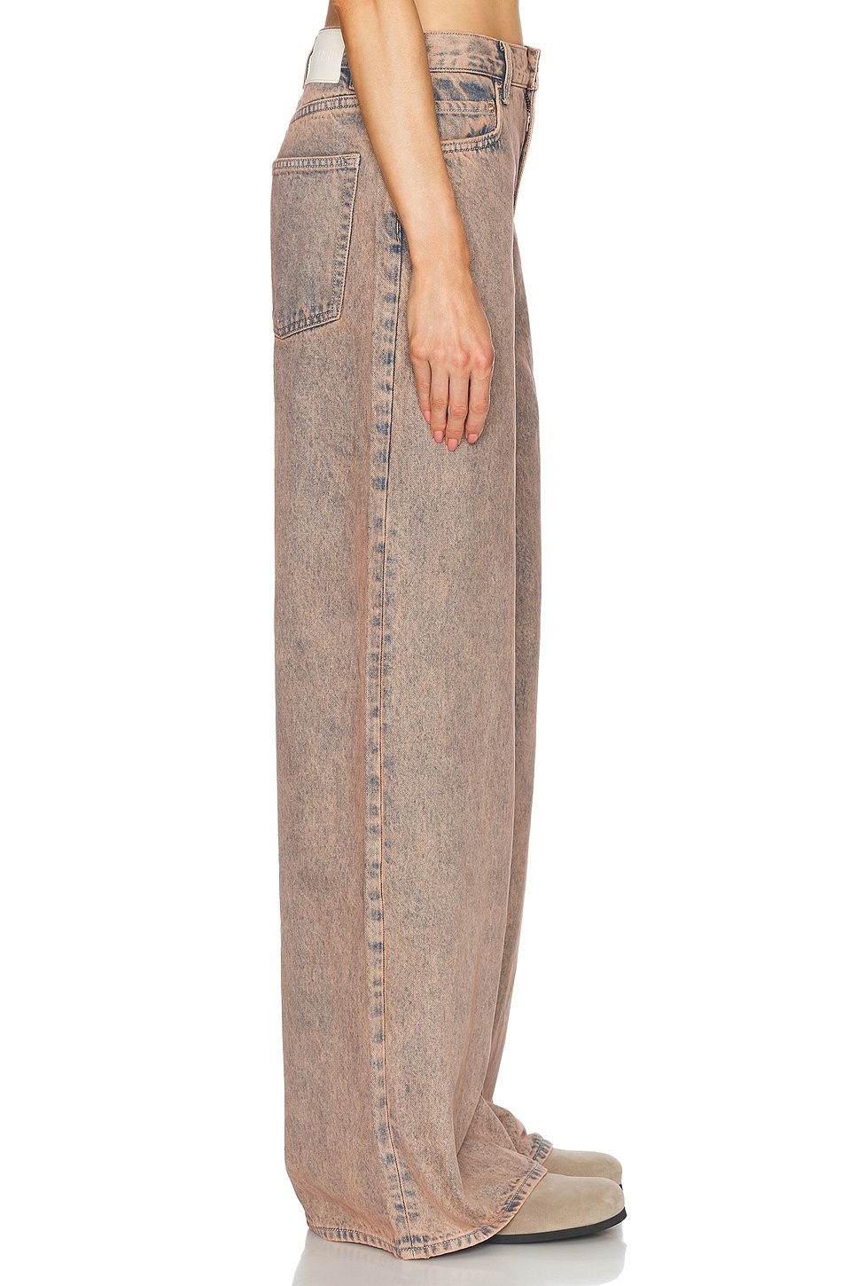 Luna Mid Rise Baggy Wide Leg - 3