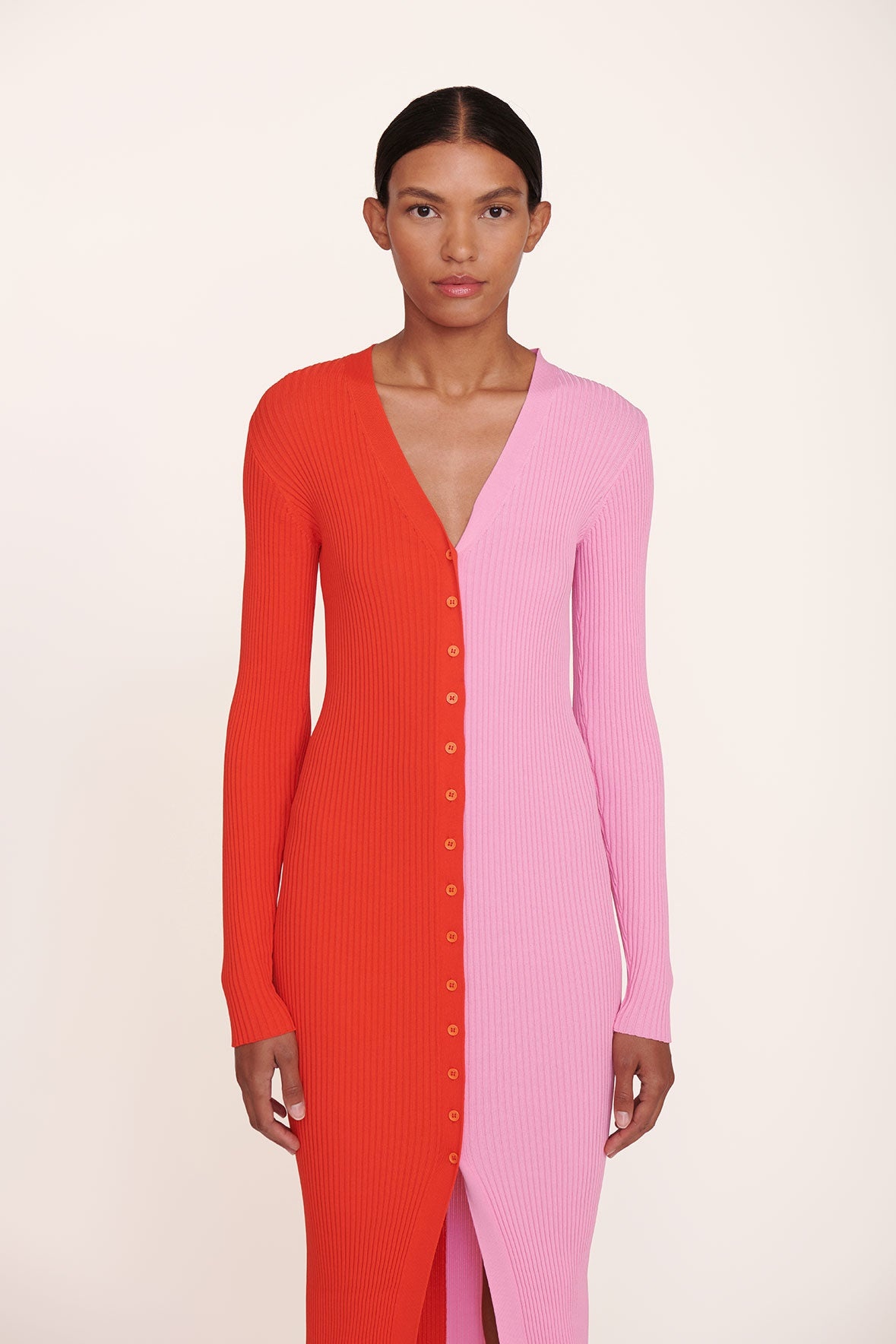STAUD SHOKO SWEATER POPPY ROSEBUD - 4