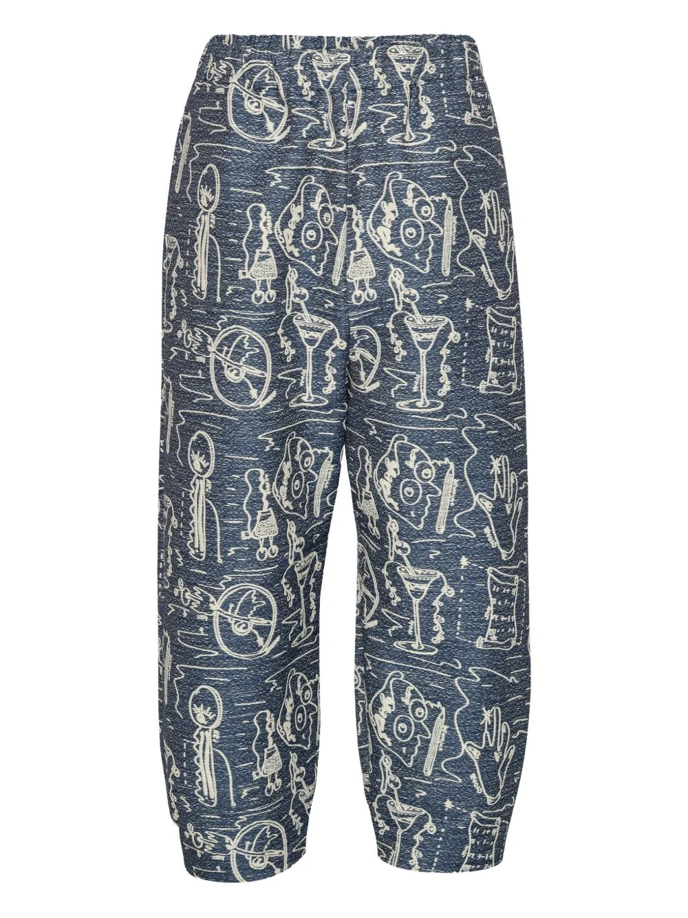 Eclipse printed trousers - 1