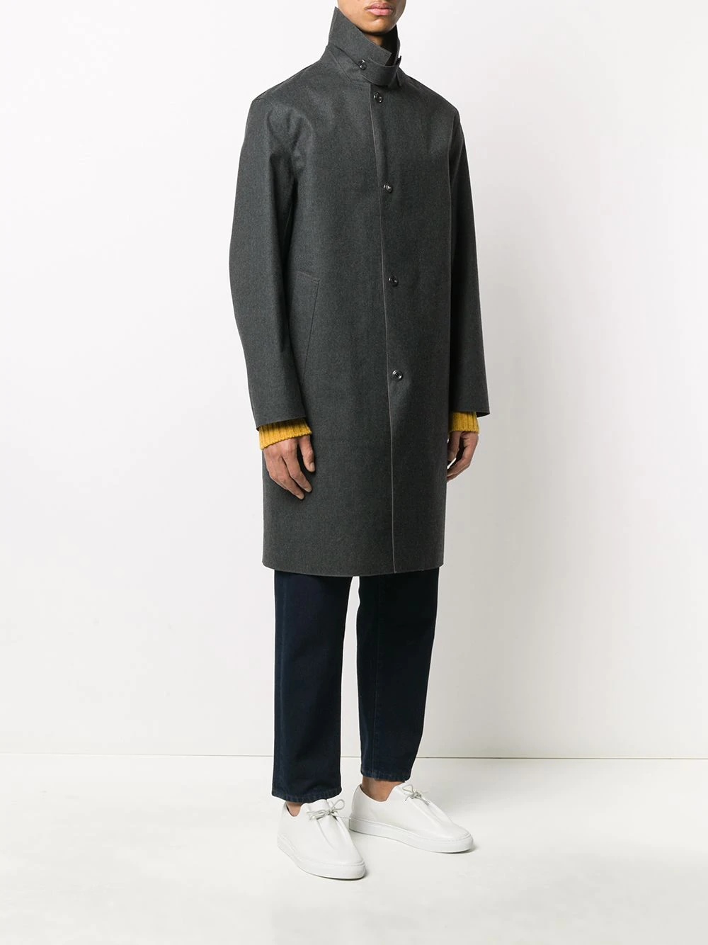 Dunkeld raw edge bonded coat - 3