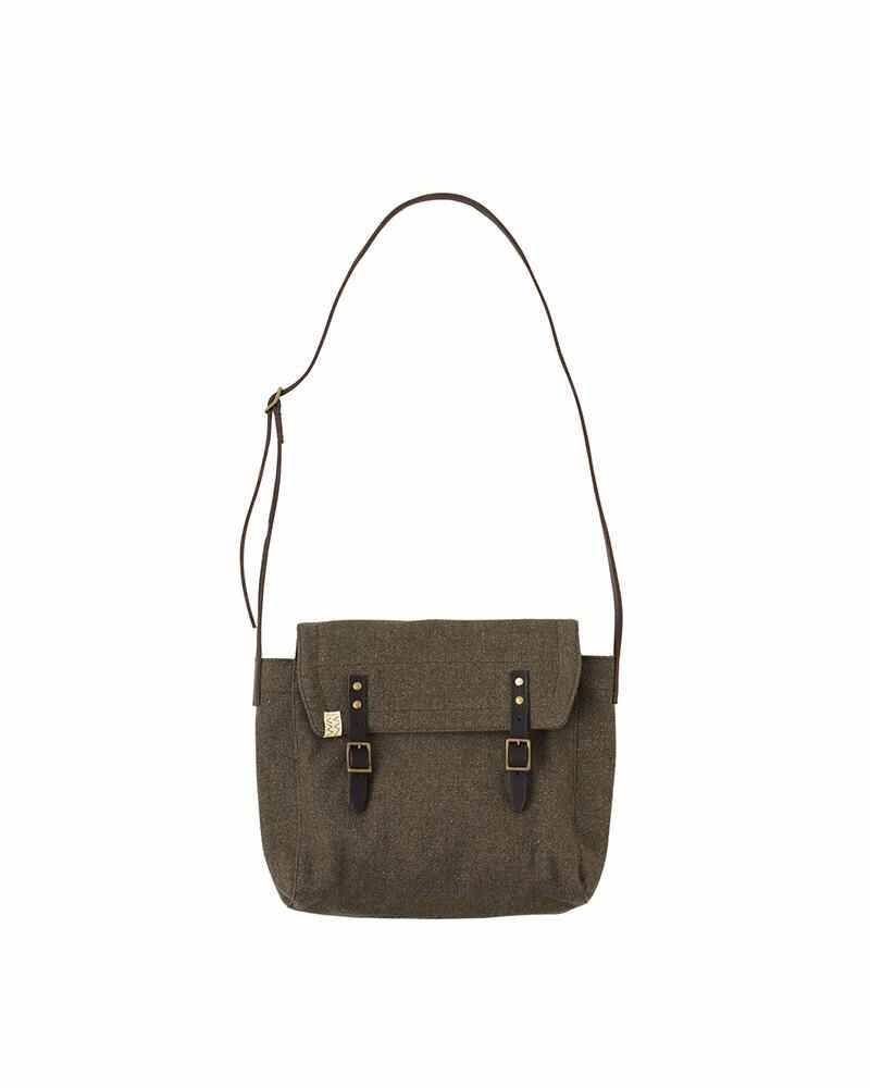 visvim KAYENTA SHOULDER BAG (M) OLIVE | REVERSIBLE