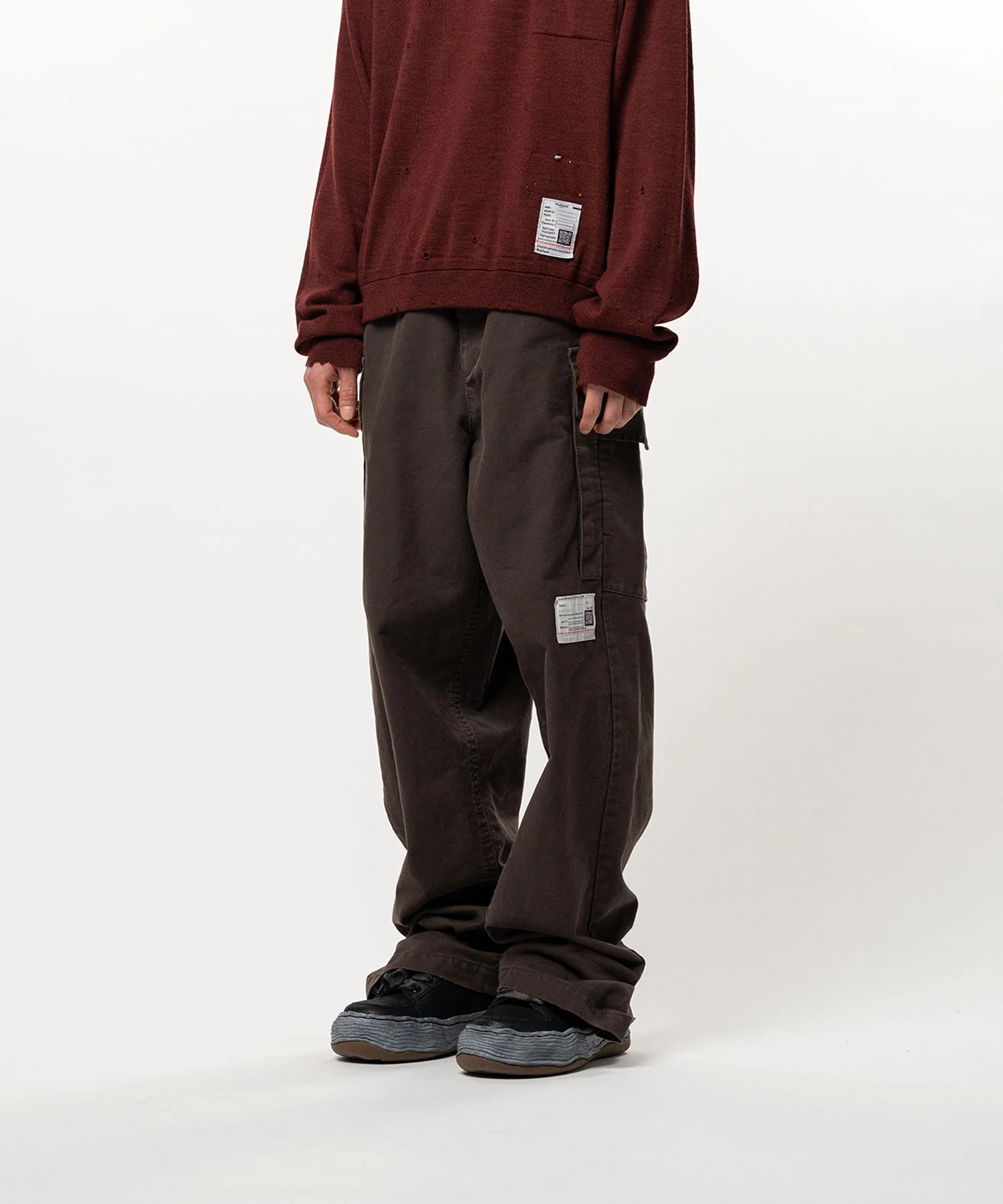 Folded Cargo Pants - 1