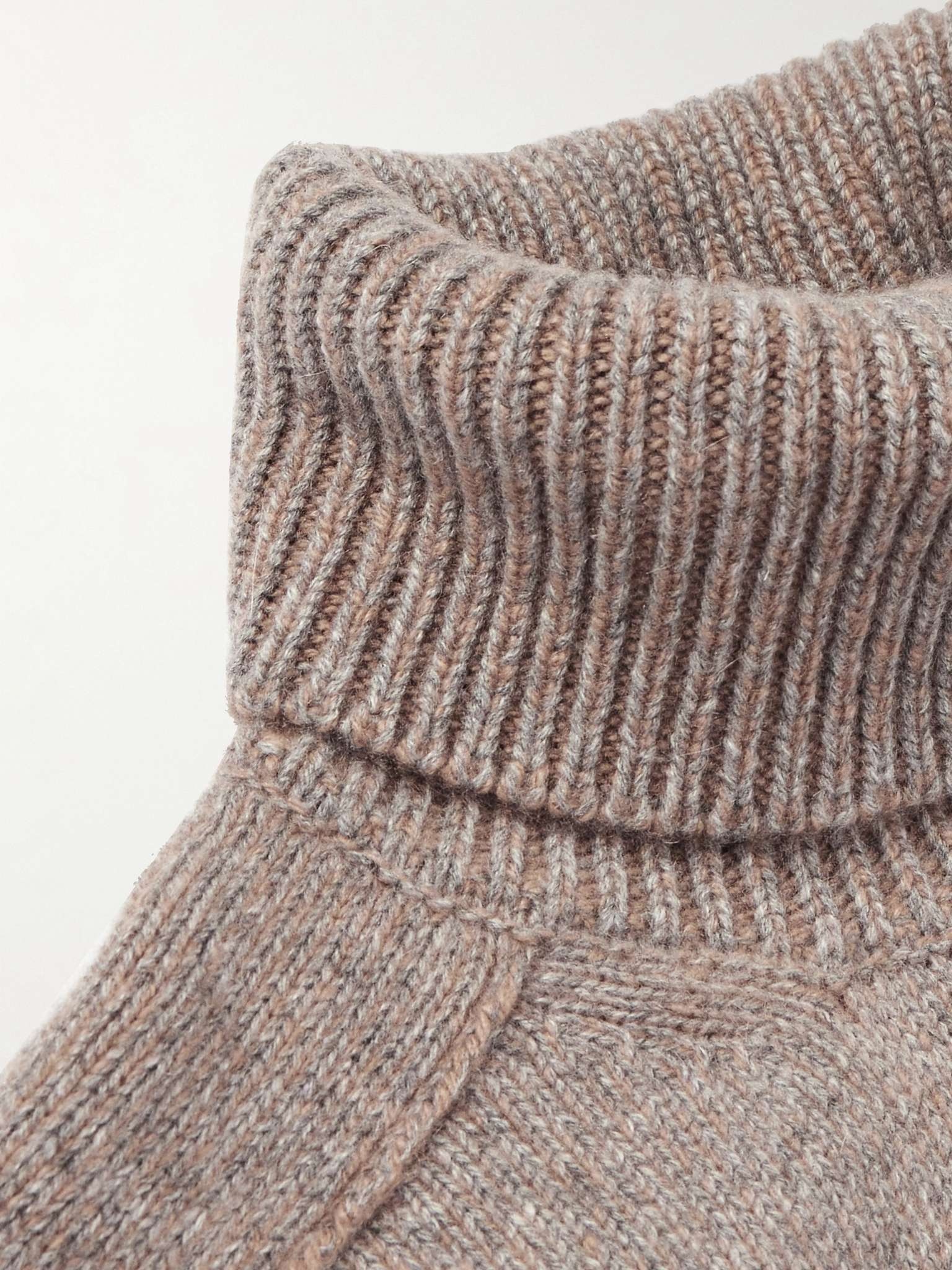 Oasi Cashmere Rollneck Sweater - 5