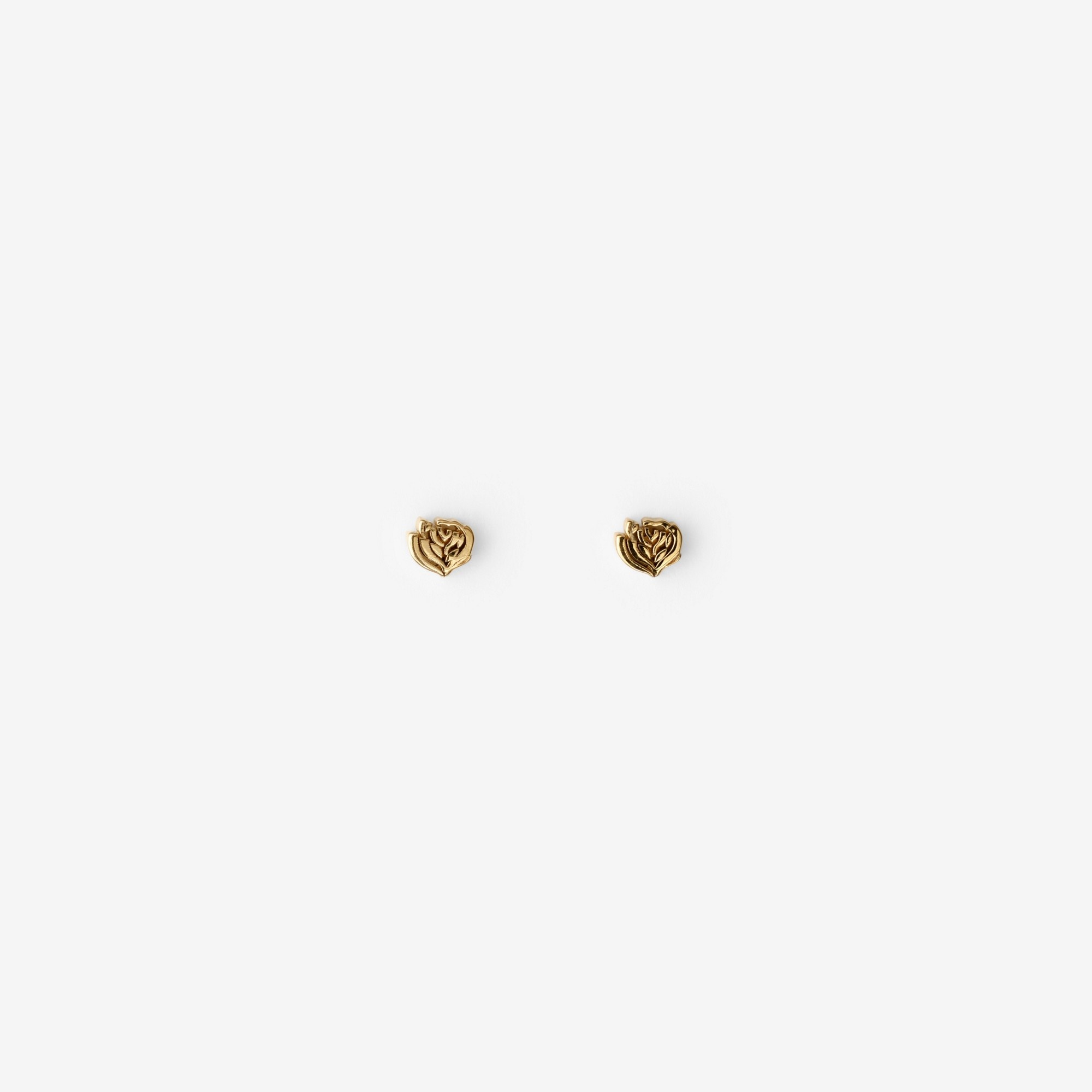 Rose Stud Earrings - 1
