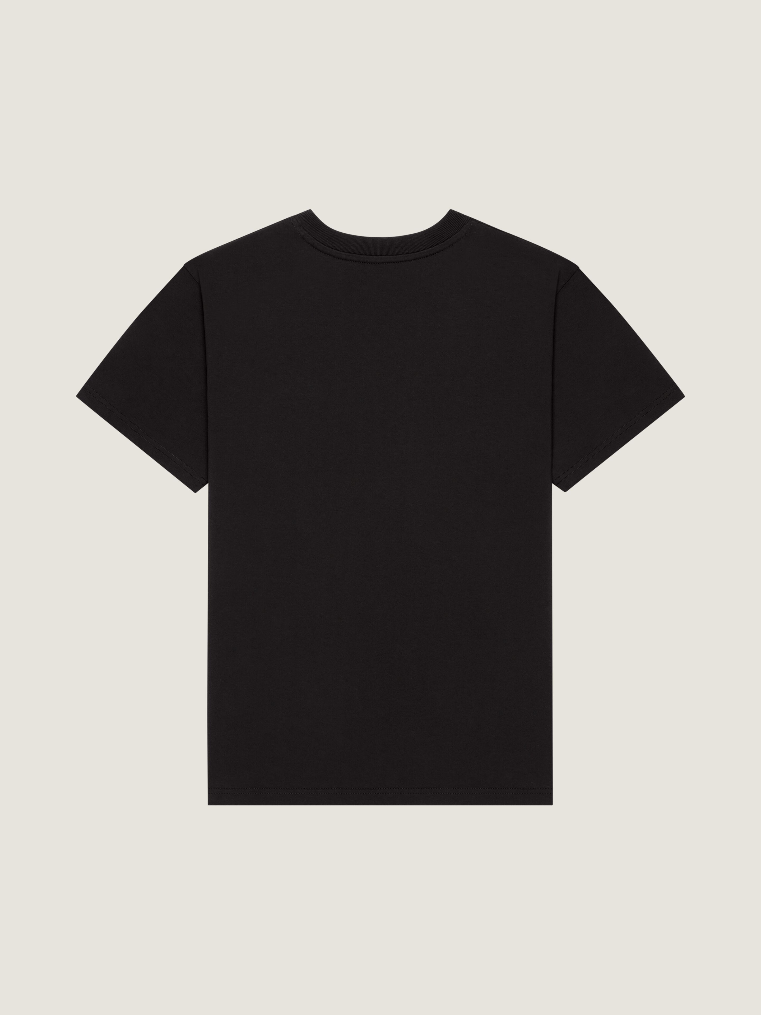 T-SHIRT IN COTTON WITH GIVENCHY PATCH - 2