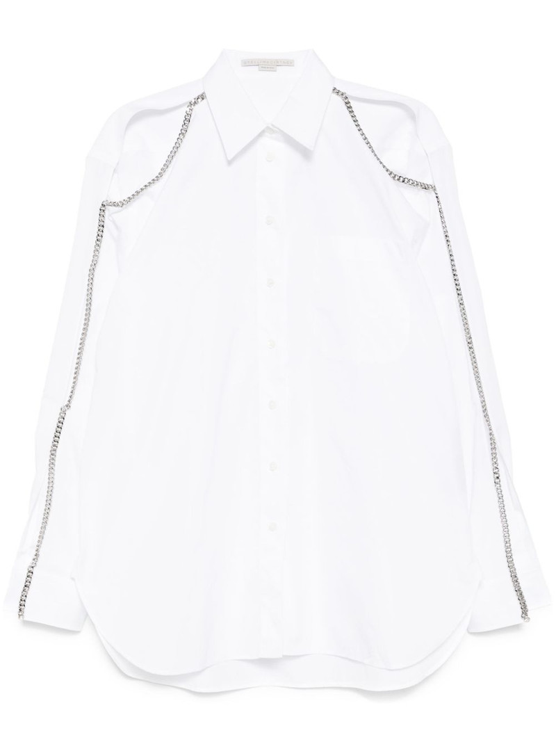 falabella chain detail shirt 1