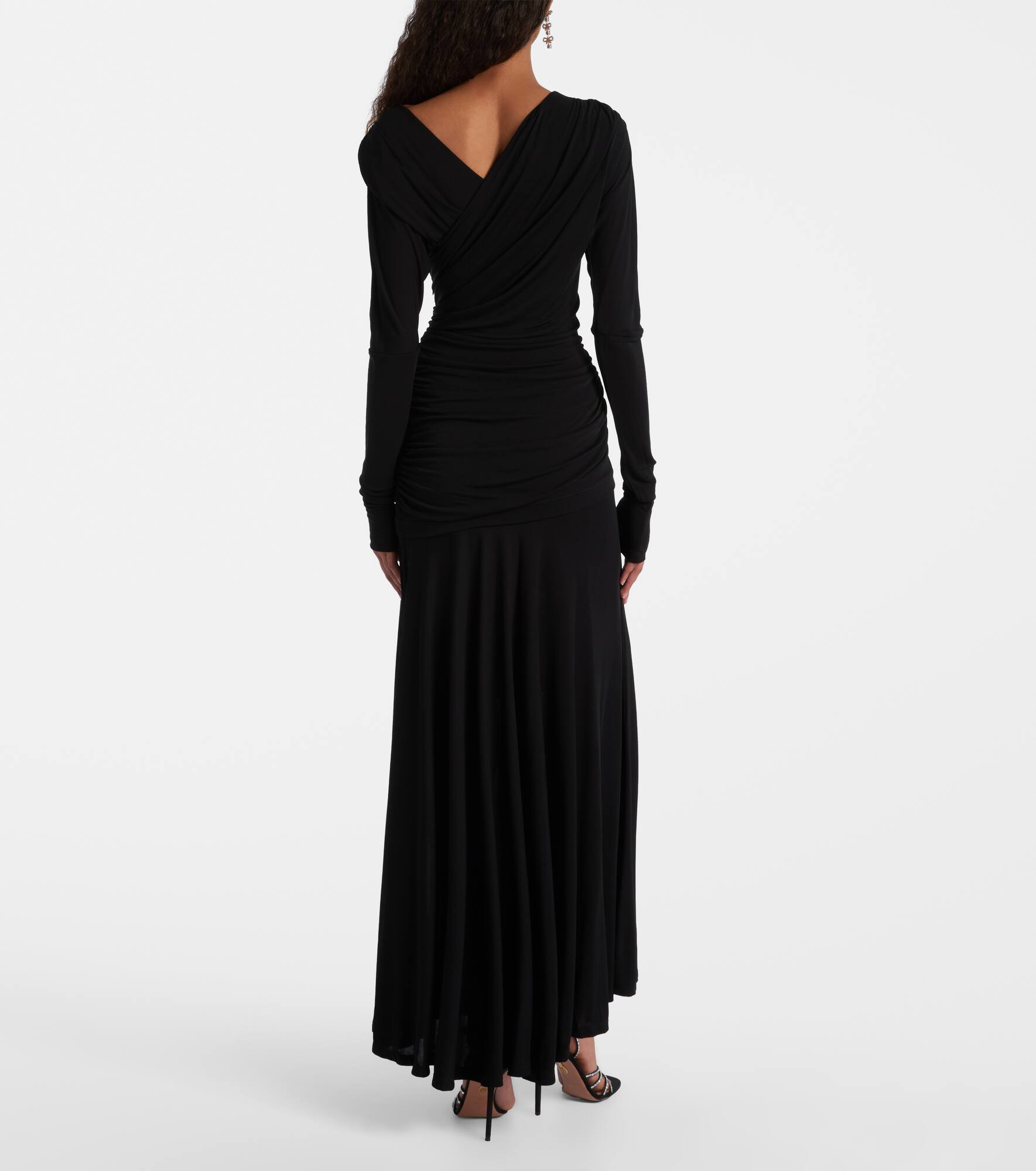 Ruched maxi dress - 3