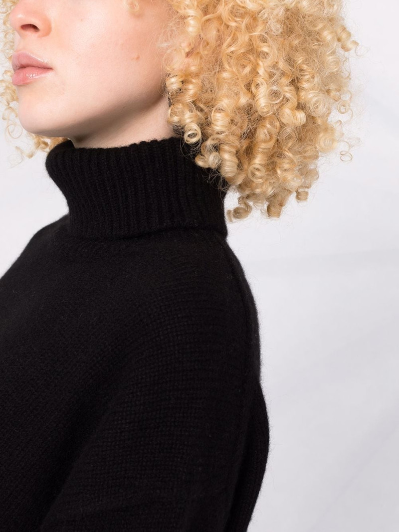 roll-neck cashmere jumper 5