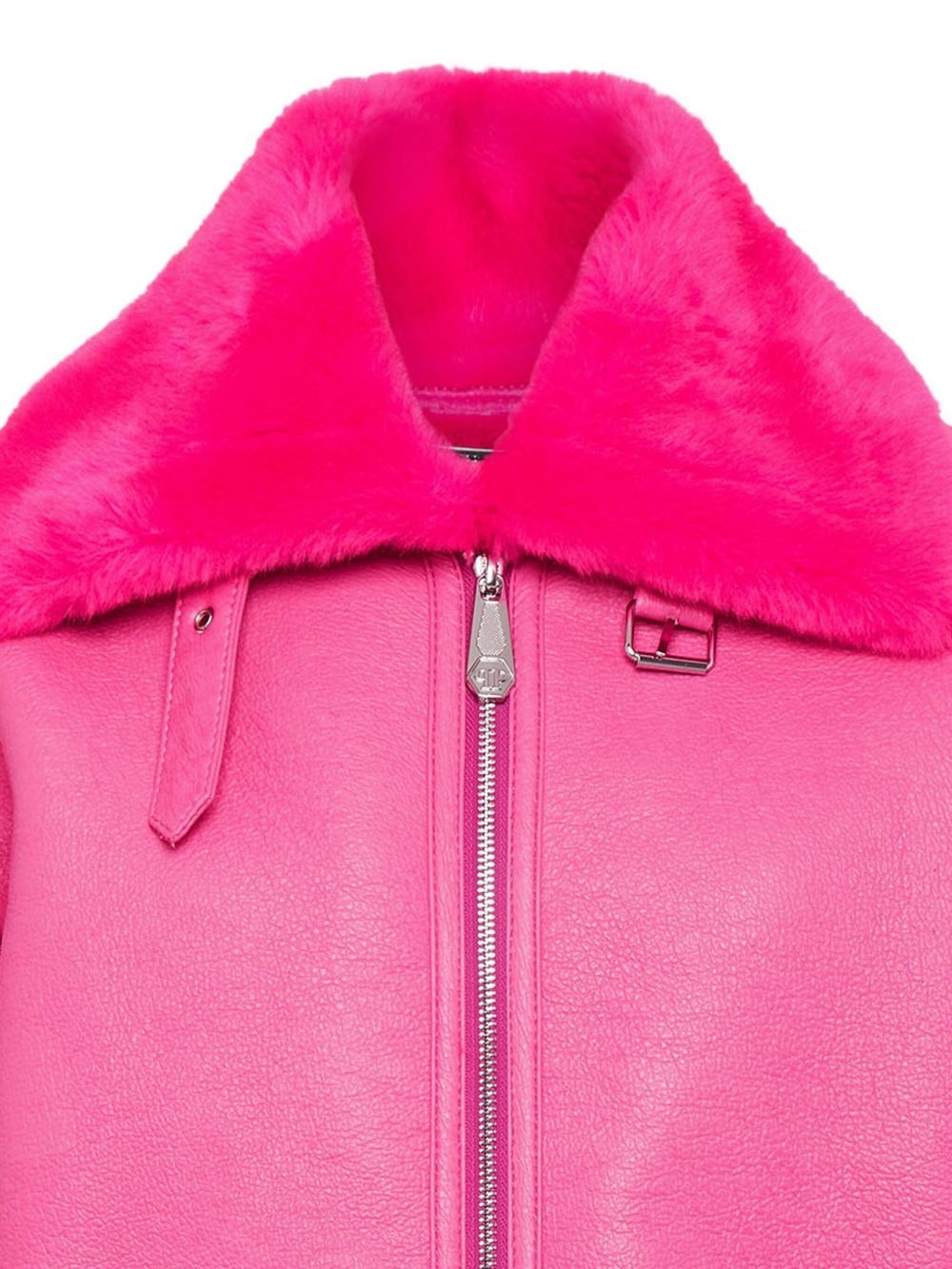 Eco Mutton Aviator Skull&Bones coat - 4