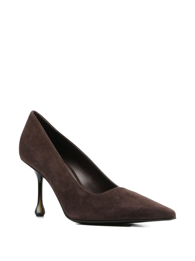 JIMMY CHOO 80mm Îxia pointed-toe heeled pumps outlook