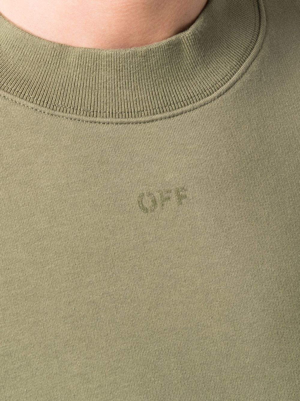 Arrow-print cotton sweatshirt - 5