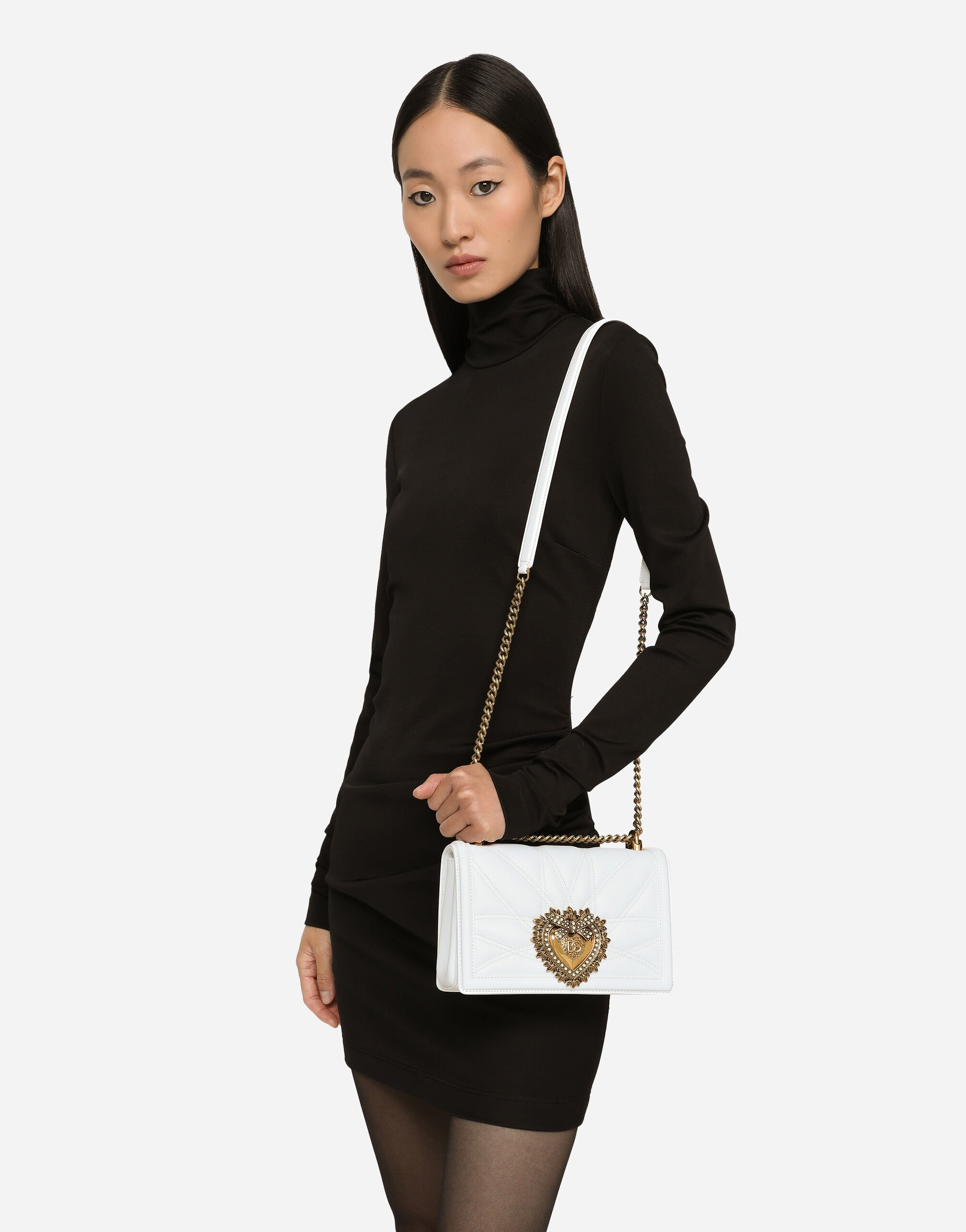 Medium Devotion bag in quilted nappa leather - 9