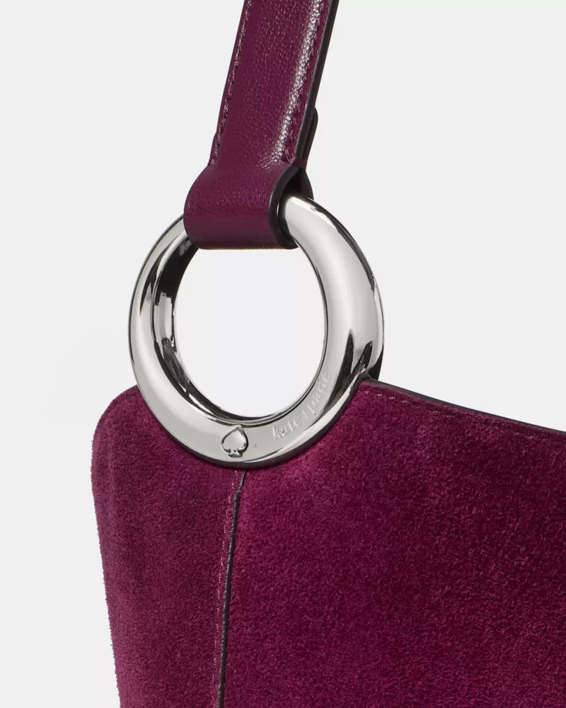Halo Suede Bucket Bag 7