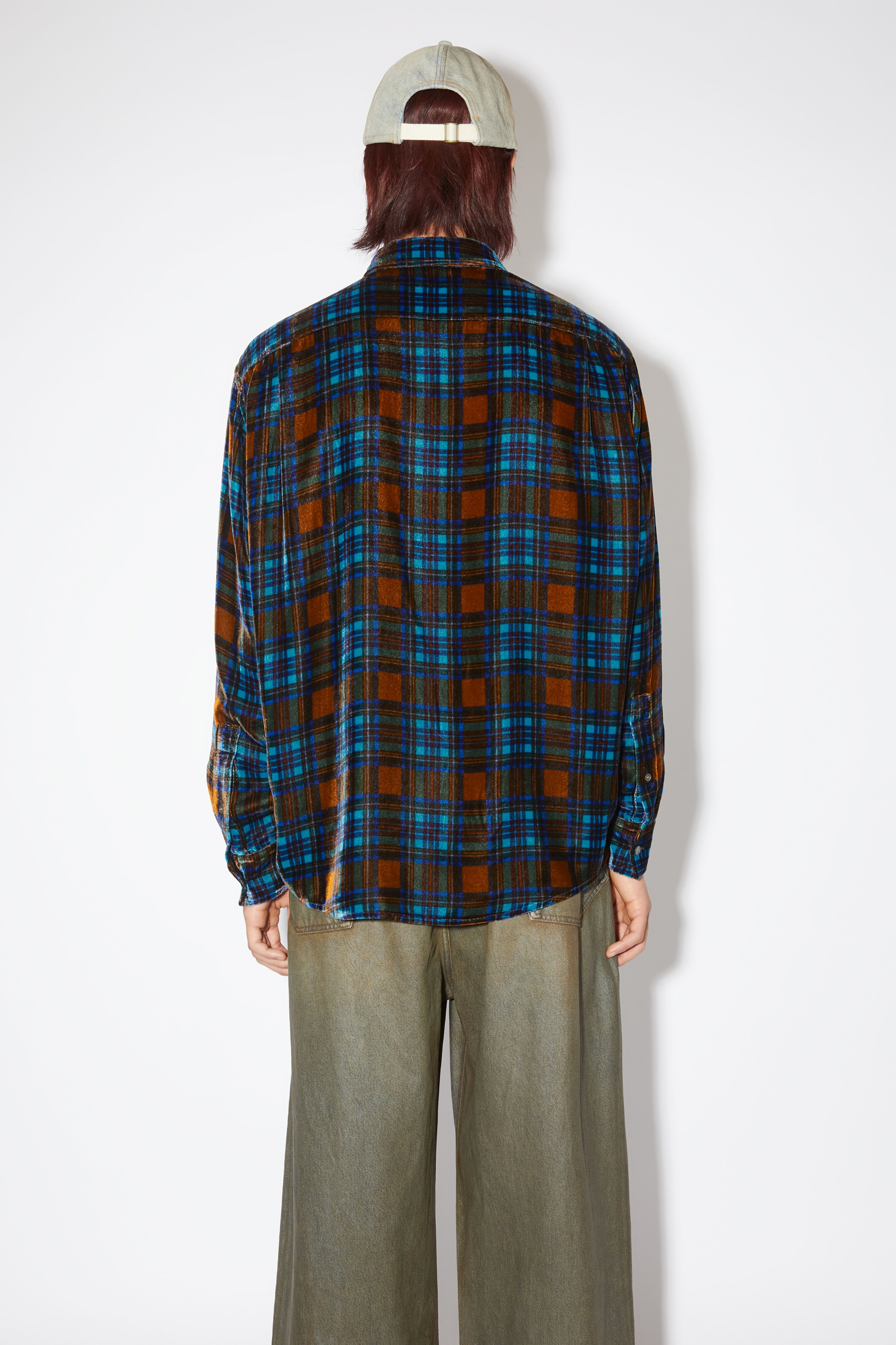 Tartarn zippered shirt - Blue multi - 3