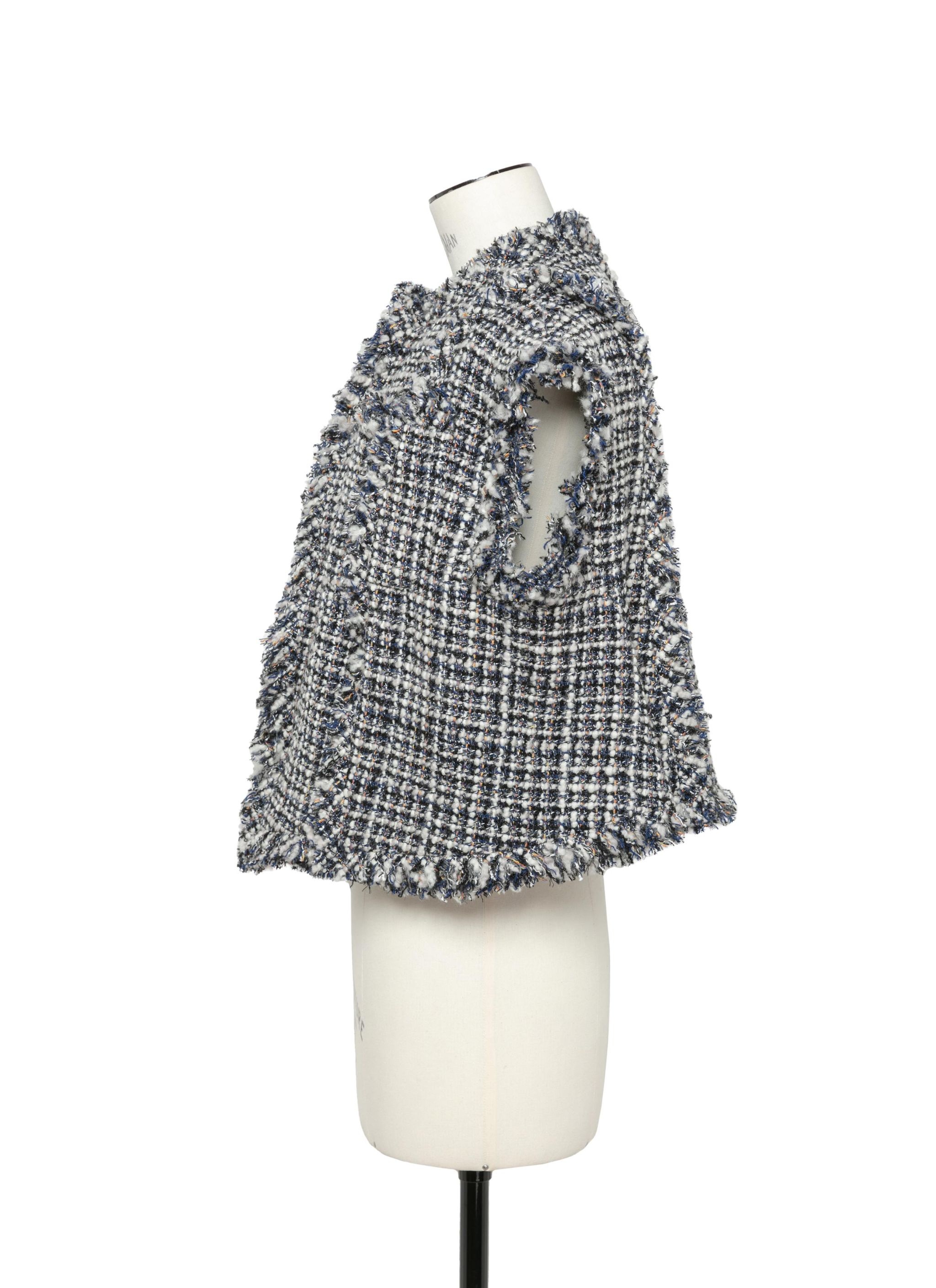 ★sacai★関税込♪NEW♪Tweed Vest Tweed Vest - ByGeorge
