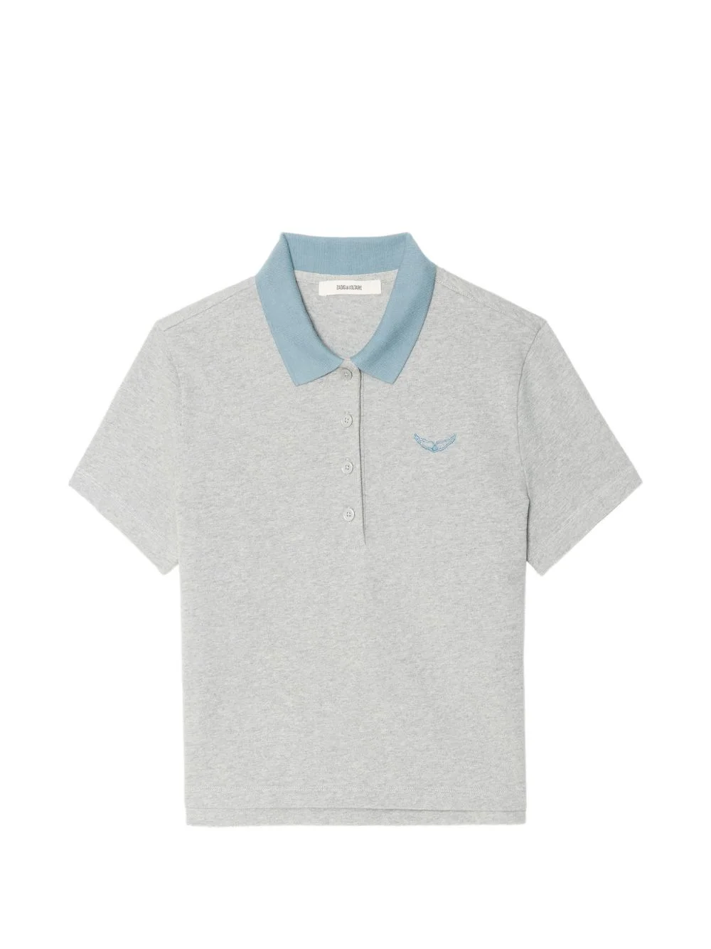 wings detail polo top - 1