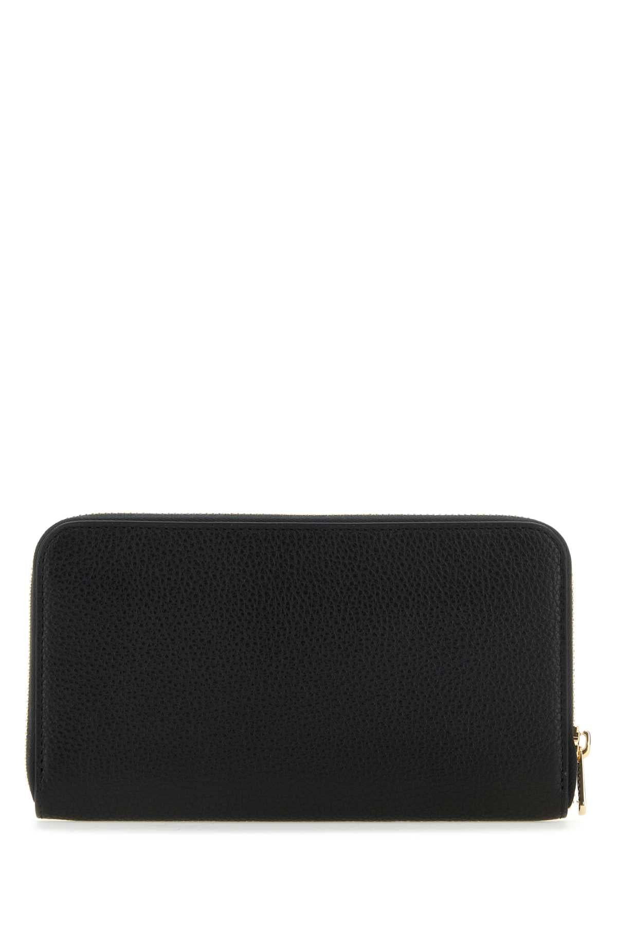 Salvatore Ferragamo Women Black Leather Wallet - 3