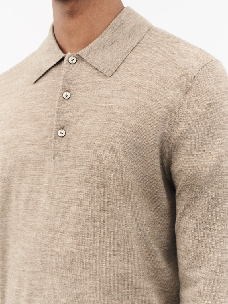 Eross Merino Wool Polo Shirt 5