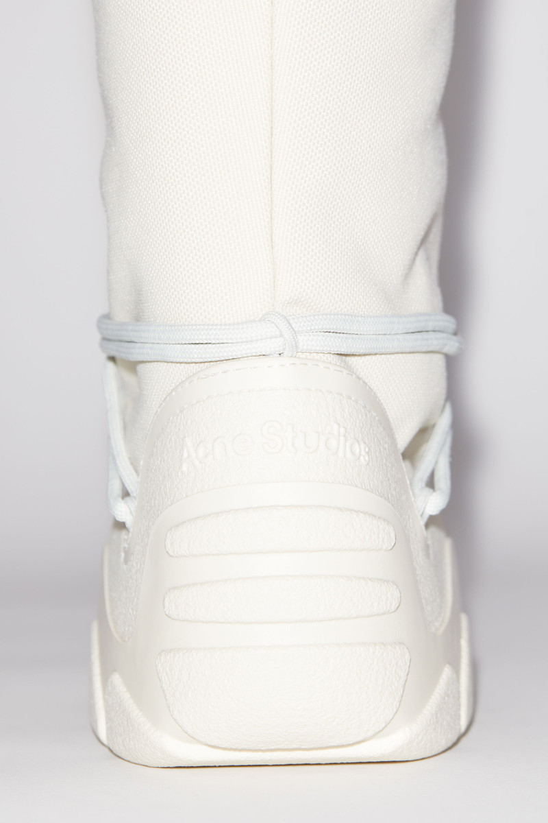 Platform snow boots - White/beige 6