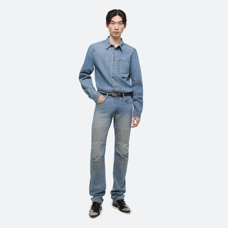 Helmut Lang CURVED CLASSIC DENIM SHIRT outlook
