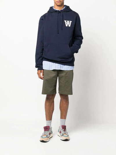 Wood Wood Jonathan light twill shorts outlook