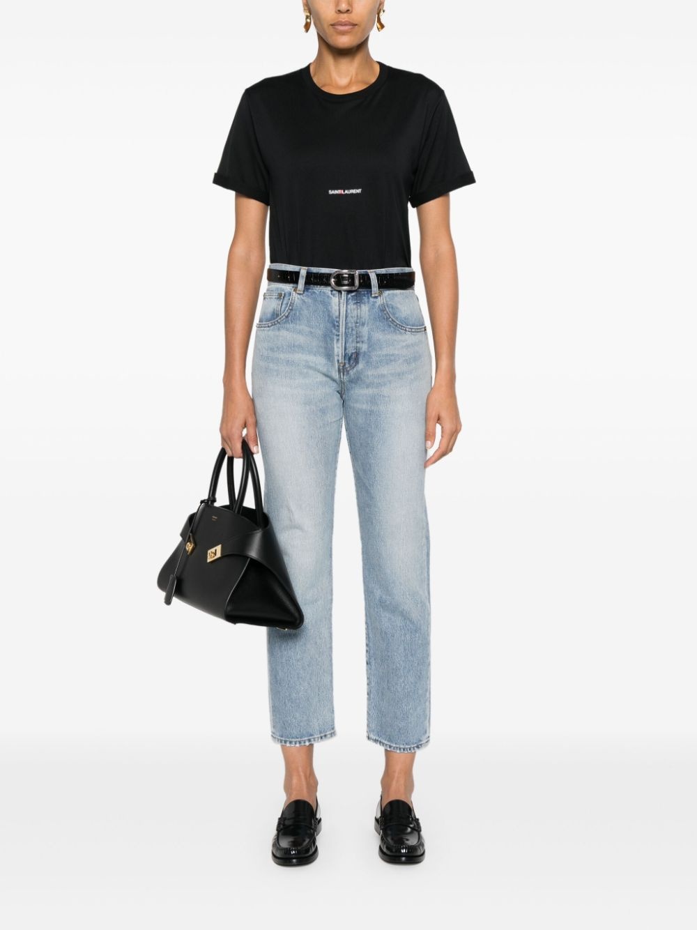 logo print T-shirt - 2