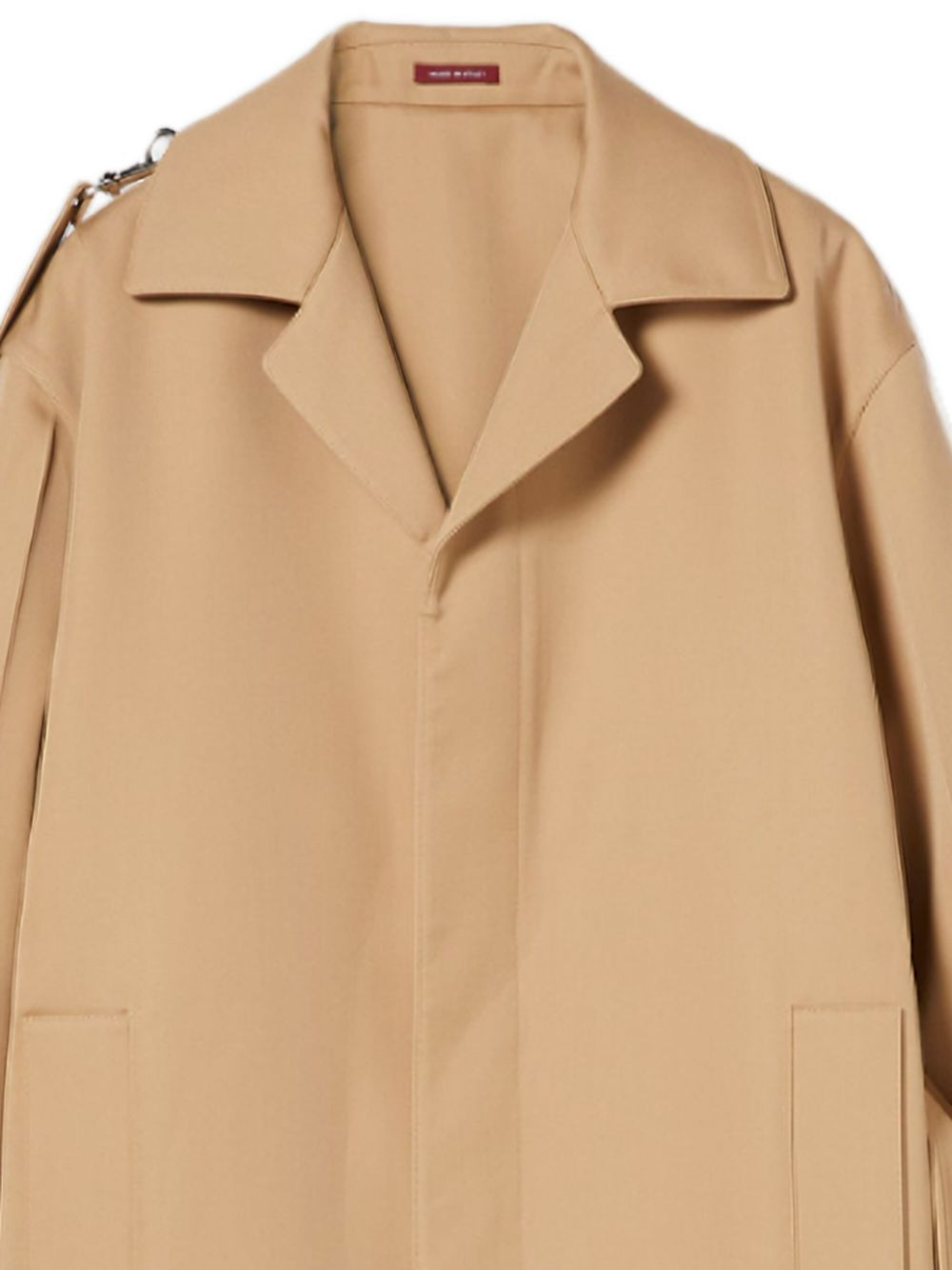 belted coat - 2