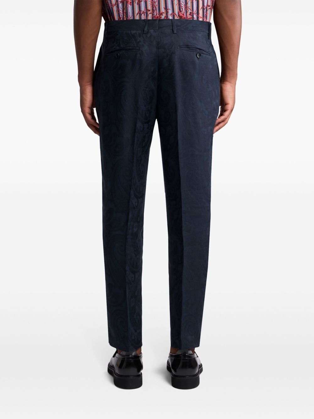jacquard trousers - 4