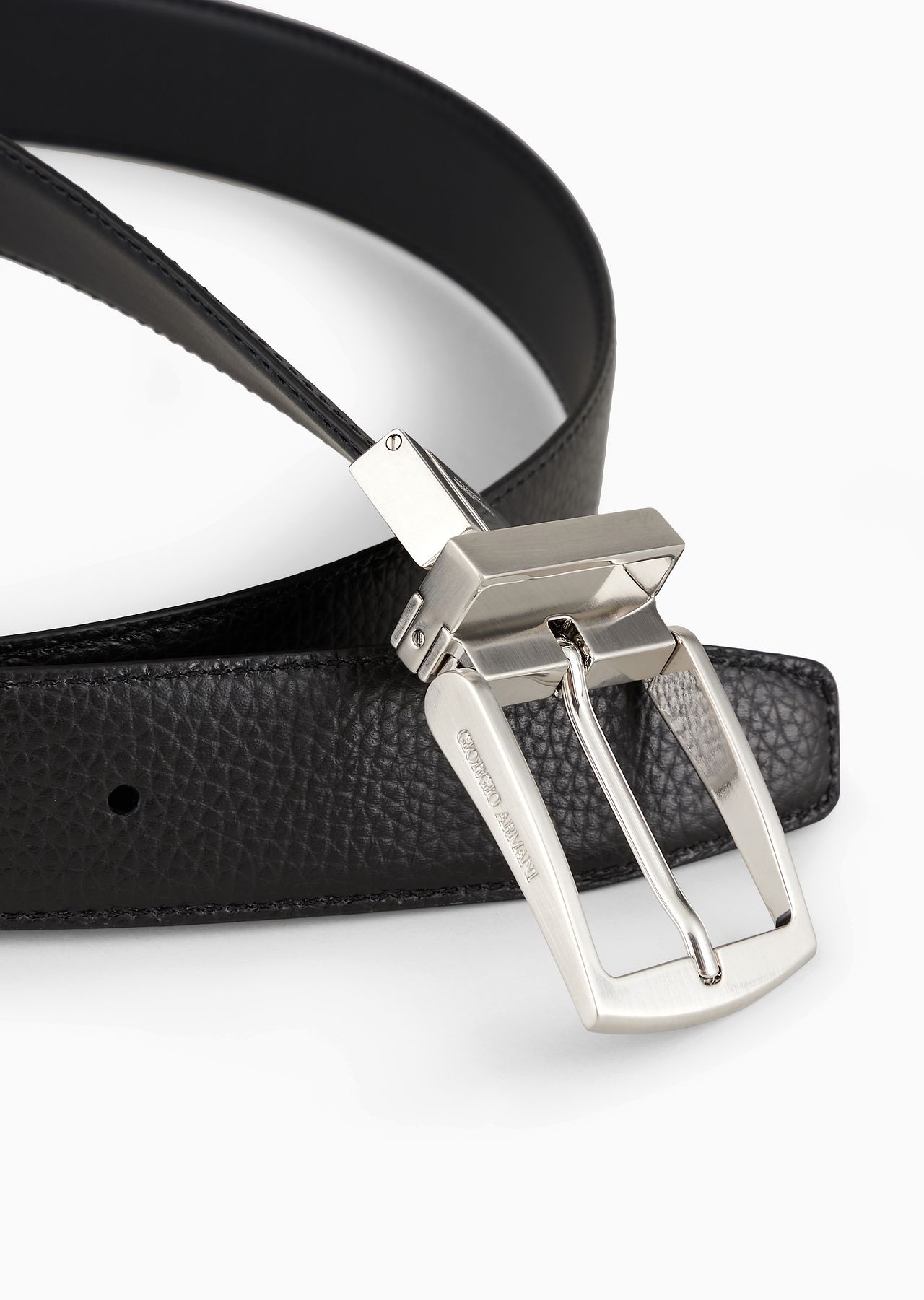 Reversible leather belt - 2