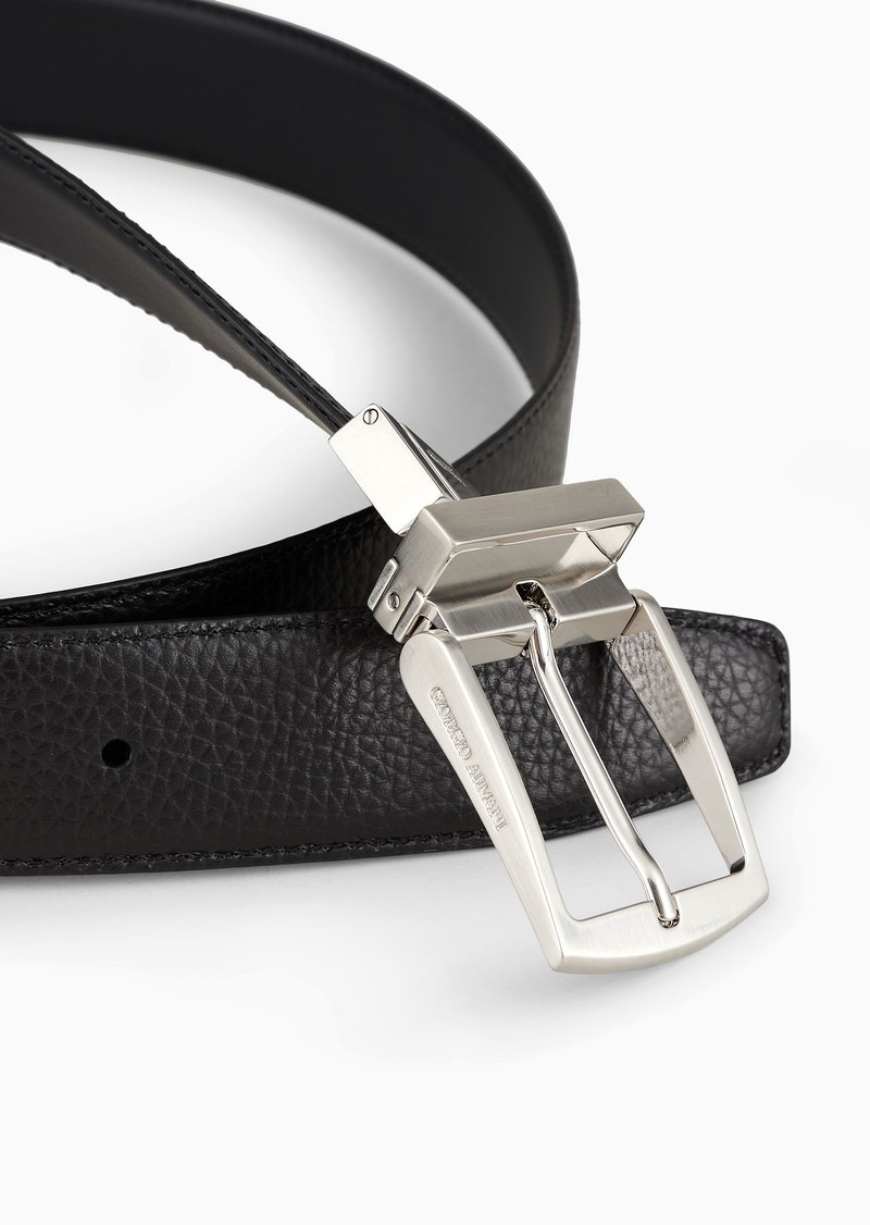 GIORGIO ARMANI Reversible leather belt outlook