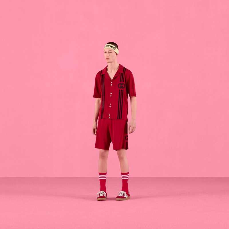 GUCCI adidas x Gucci viscose shorts outlook