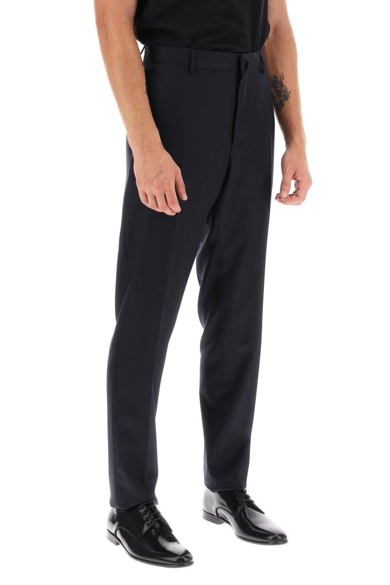 Lanvin CIGARETTE PANTS IN LIGHT WOOL - 2