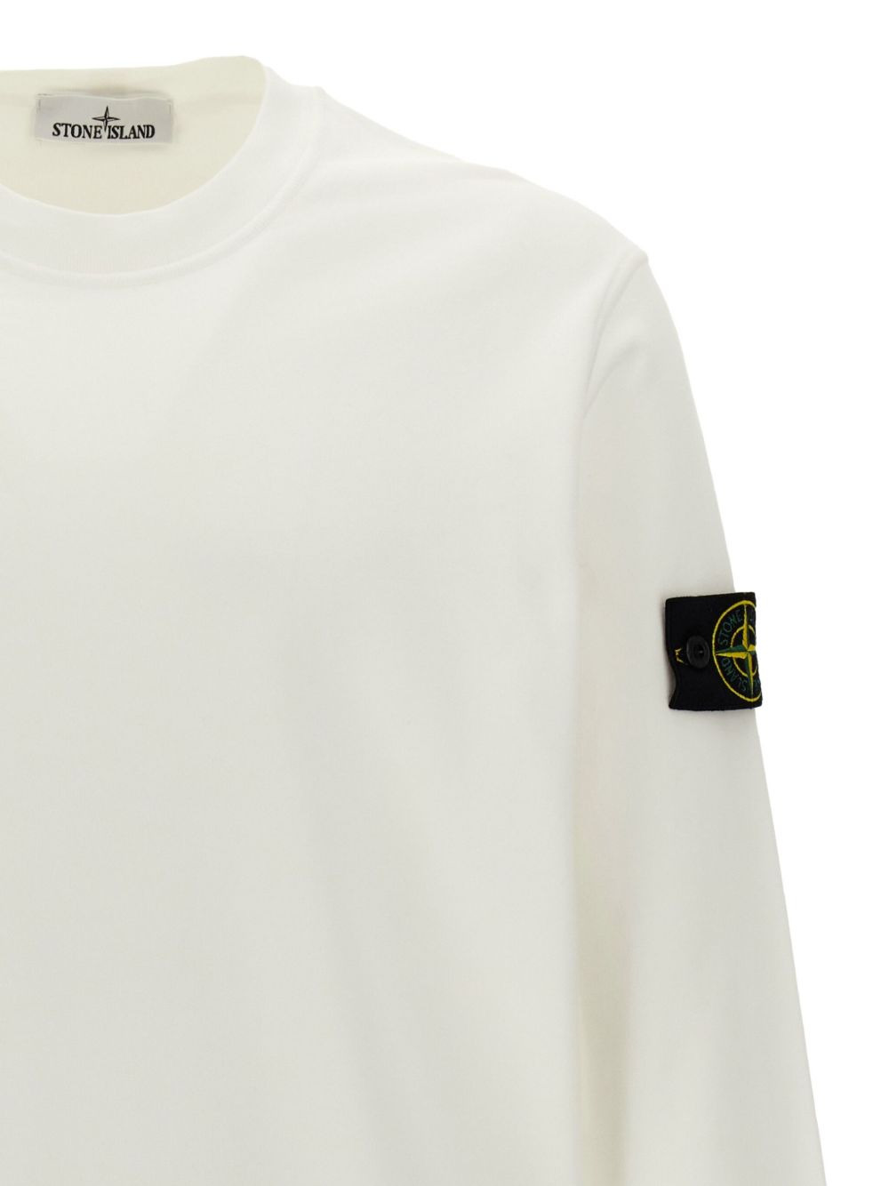logo-badge crew-neck sweatshirt - 3
