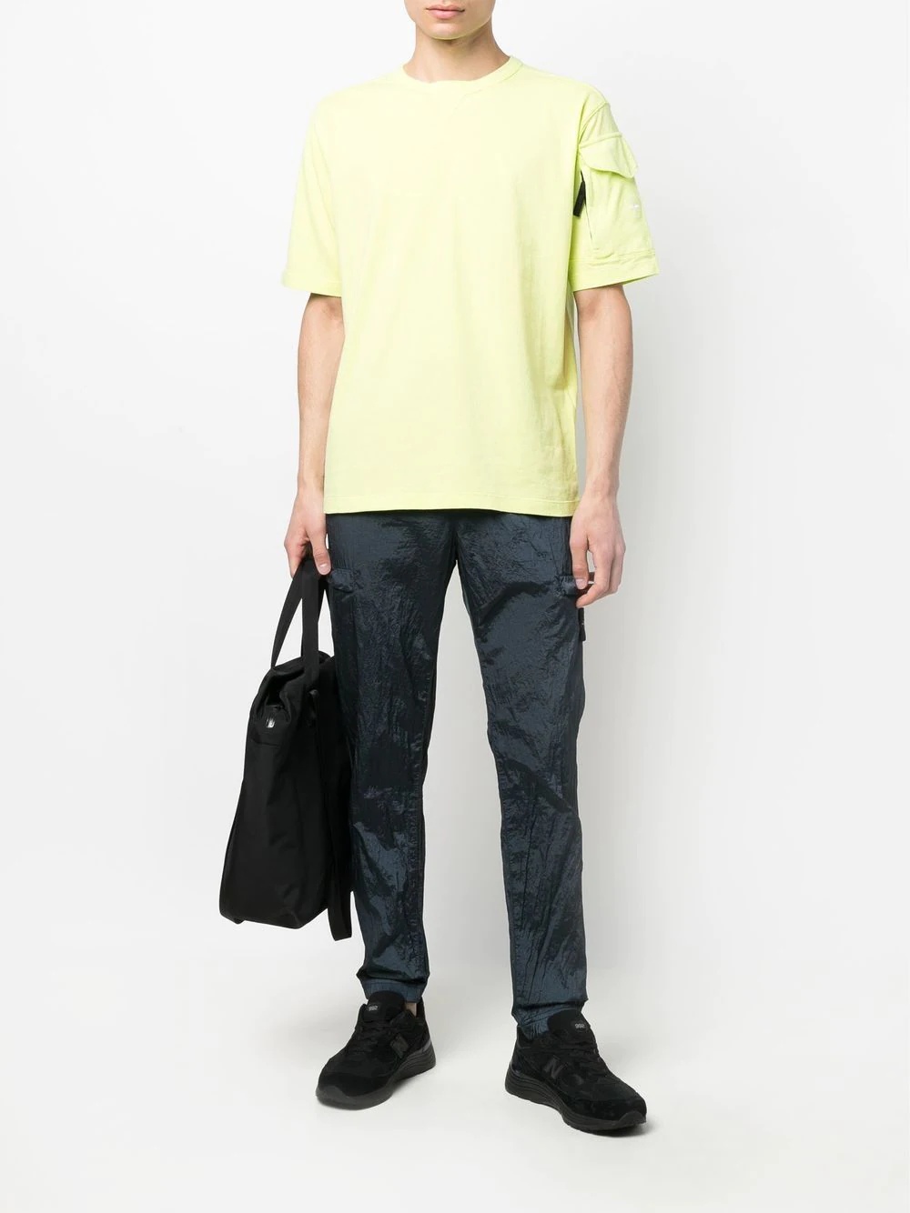 Compass sleeve pocket T-shirt - 2