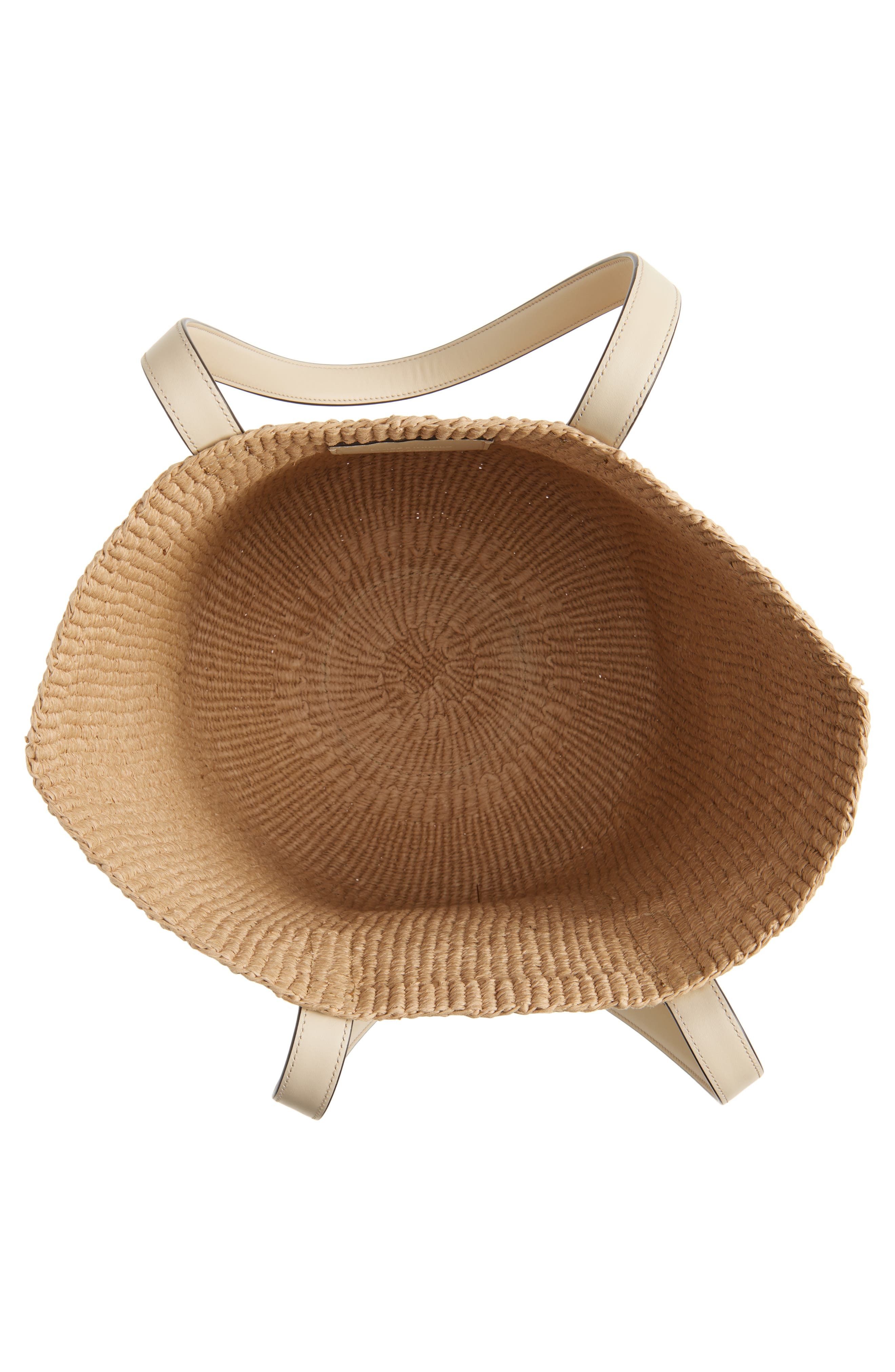 Chloé Large Horse Medal Basket Bag in Deep Ivory at Nordstrom - 5