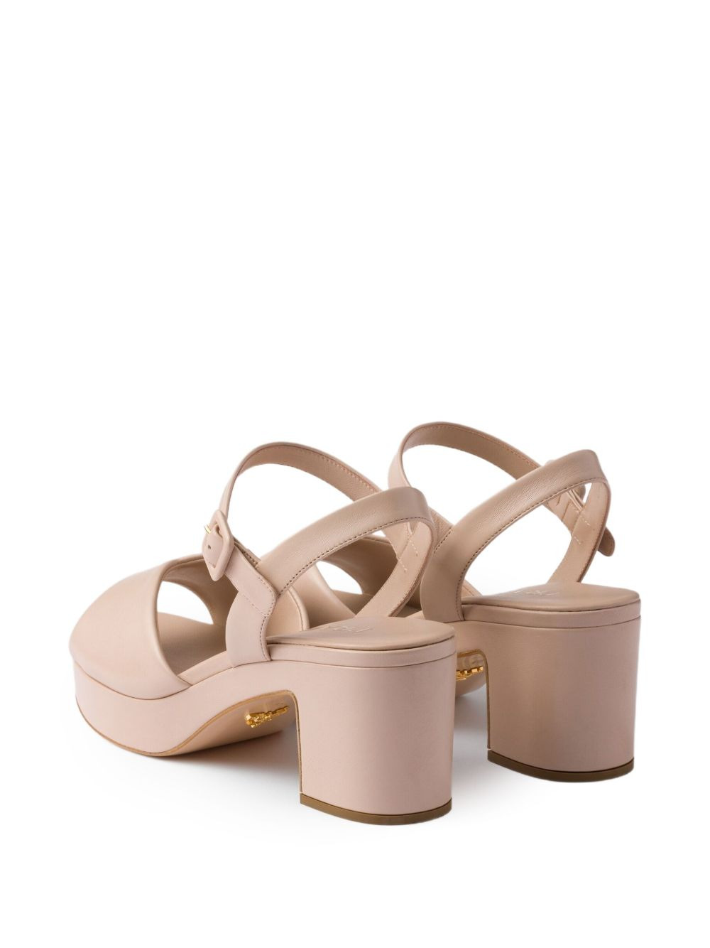 buckle-strap platform sandals - 3